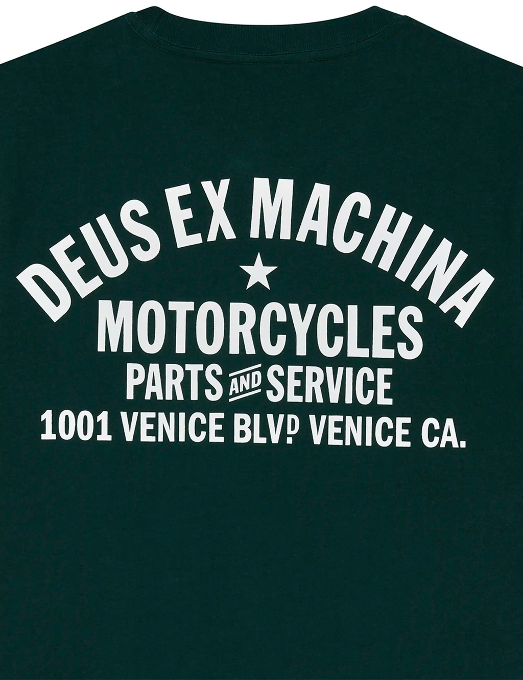 Venice Address T-Shirt - Racing Green