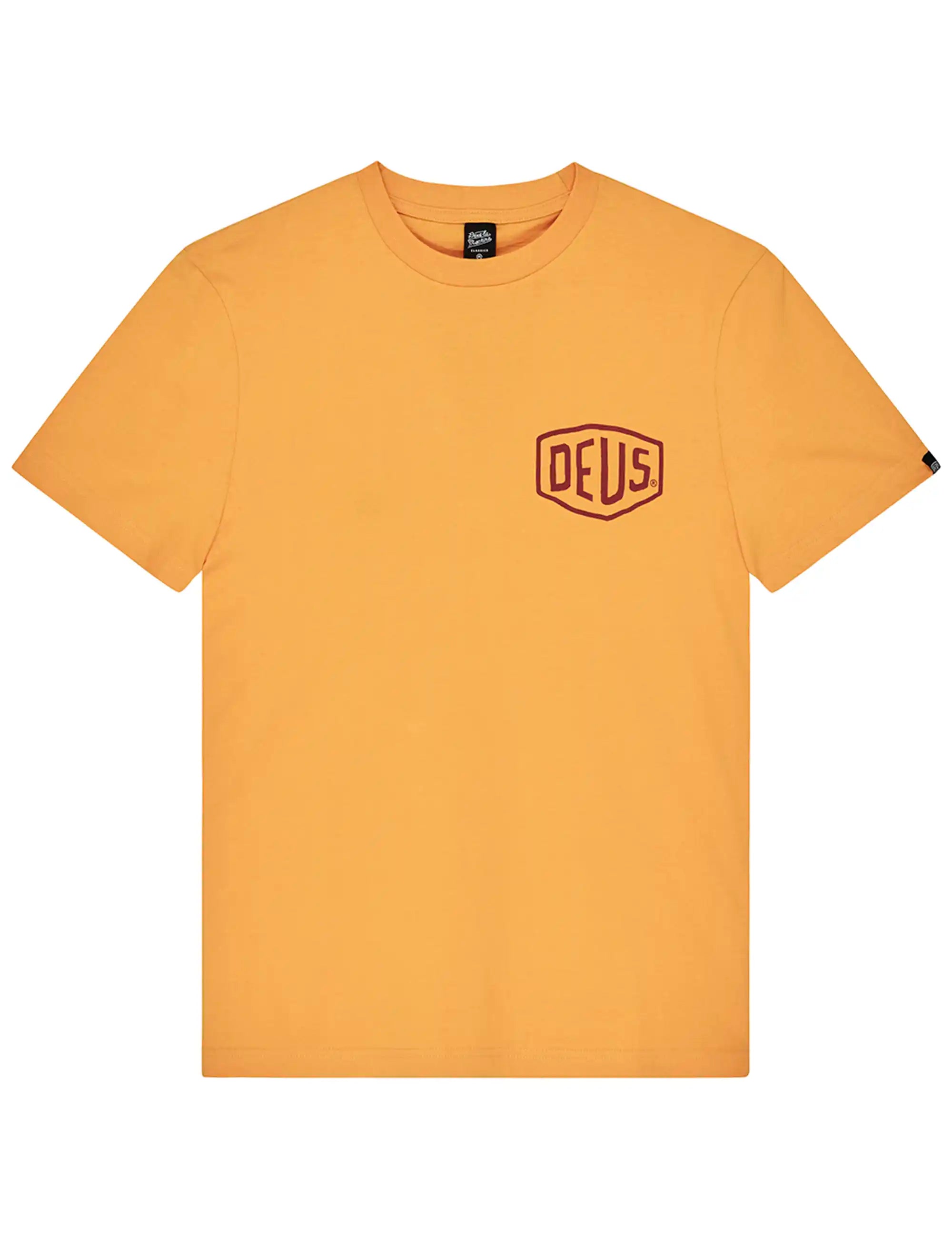 Deus Ex Machina Harajuku Address T-Shirt - Radiant Yellow
