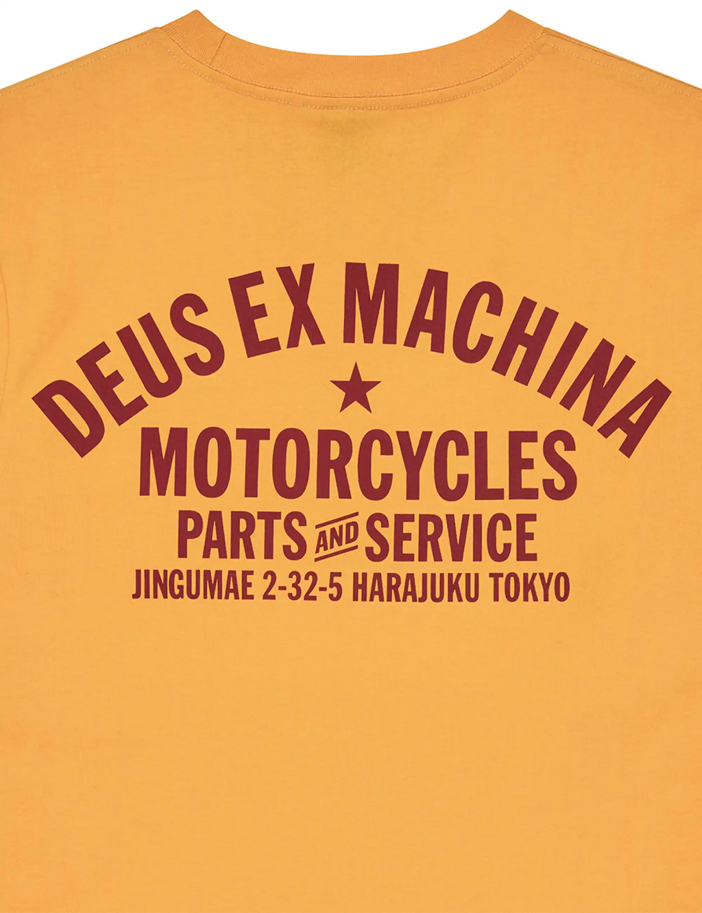 Harajuku Address T-Shirt - Radiant Yellow