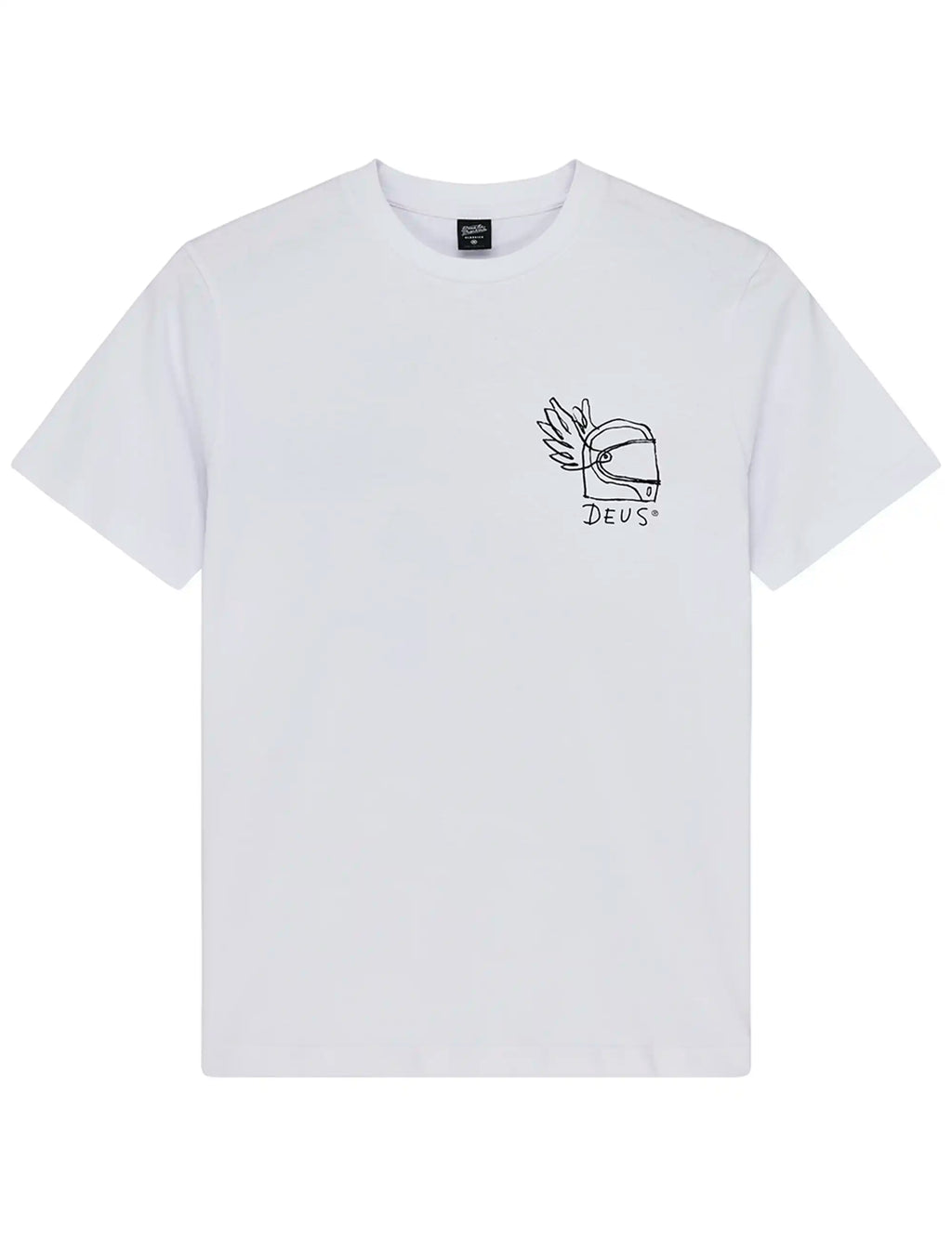 Harajuku Helmet T-Shirt - White