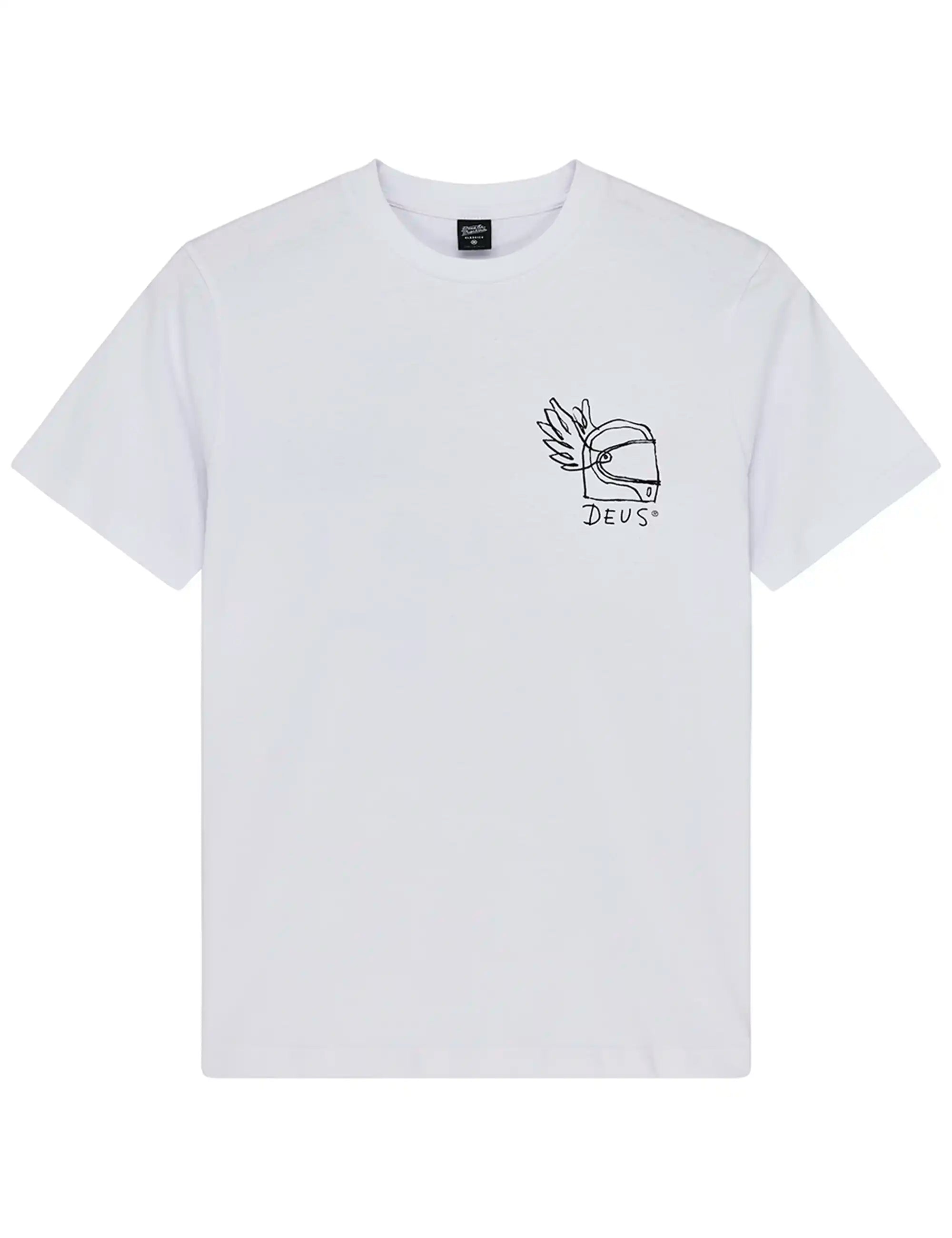 Deus Ex Machina Harajuku Helmet T-Shirt - White
