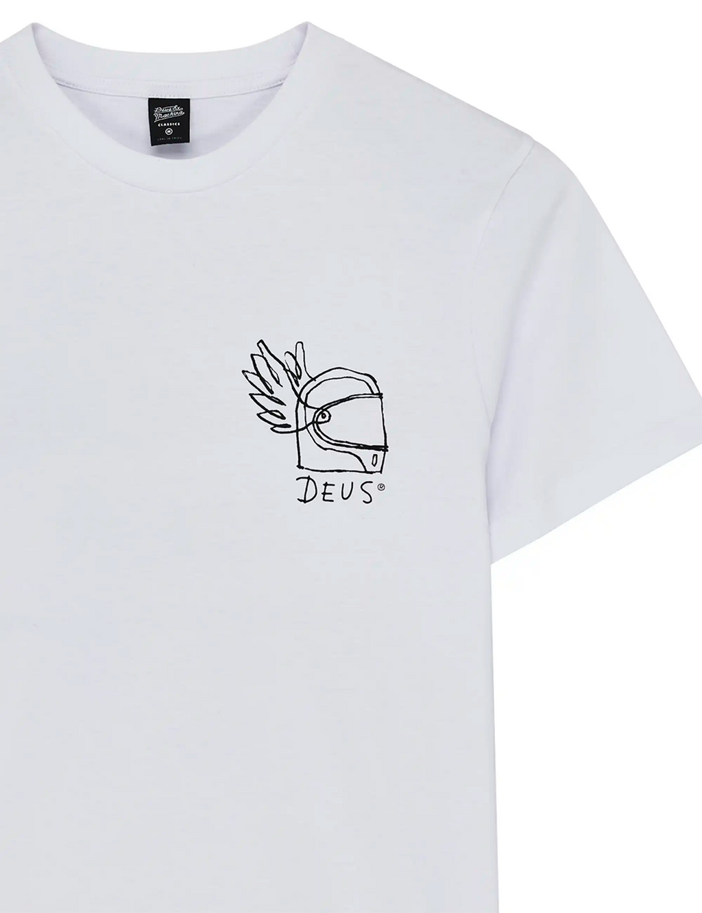 Harajuku Helmet T-Shirt - White