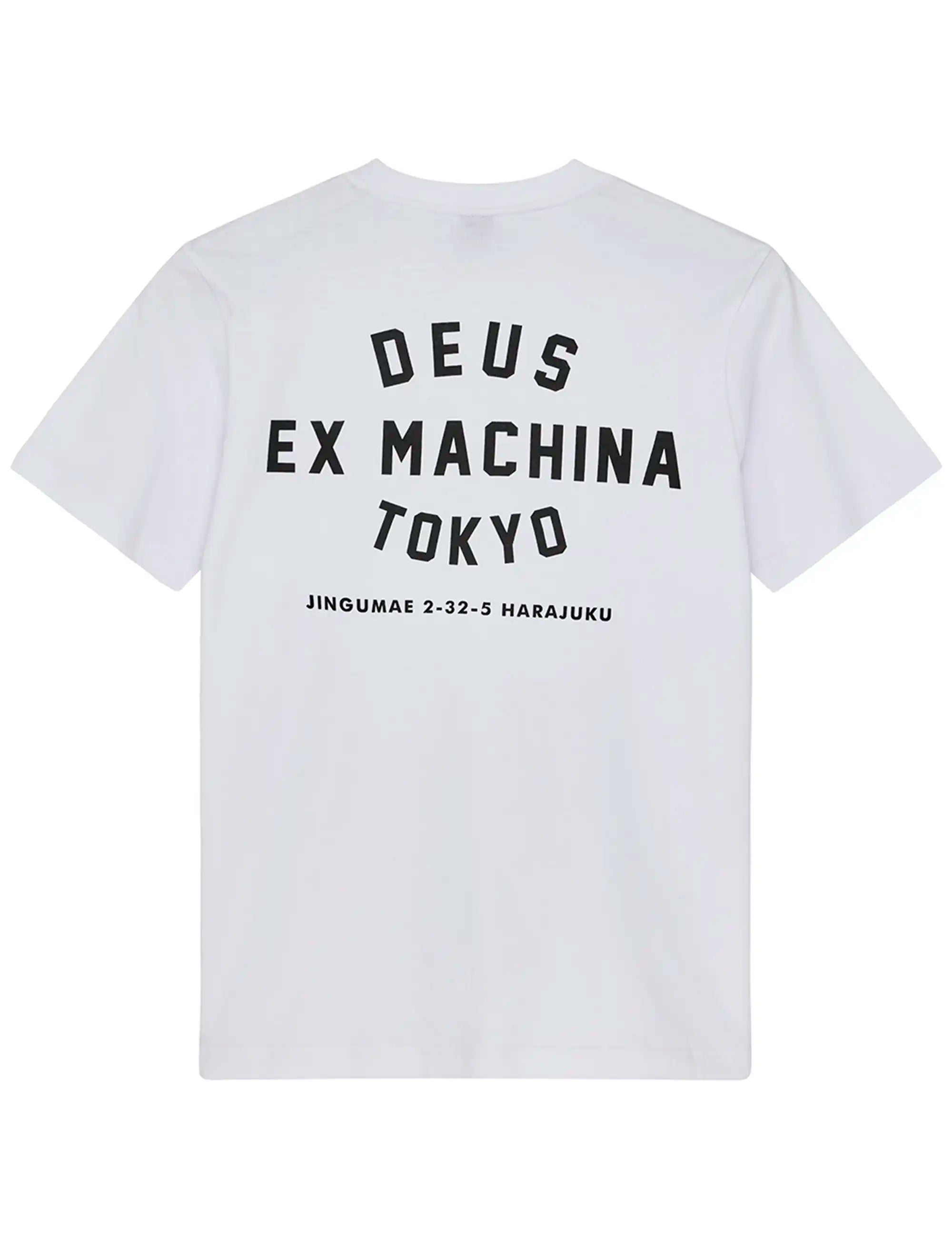 Deus Ex Machina Harajuku Helmet T-Shirt - White