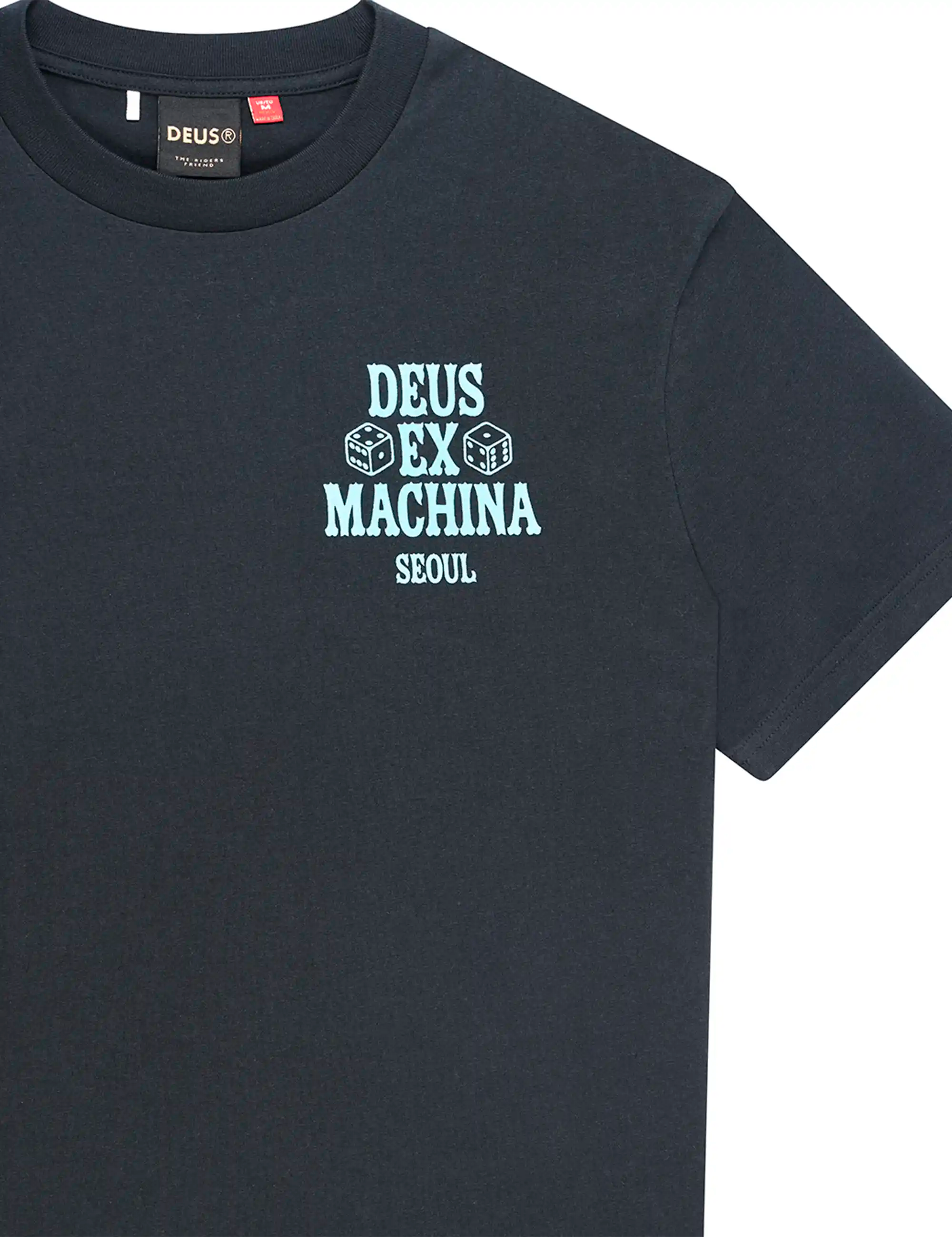 Deus Ex Machina Seoul Ceramic T-Shirt - Black
