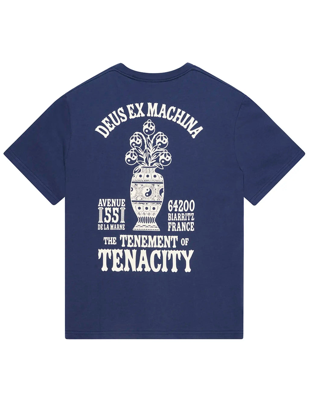 Biarritz Ceramic T-Shirt - Mechanic Blue