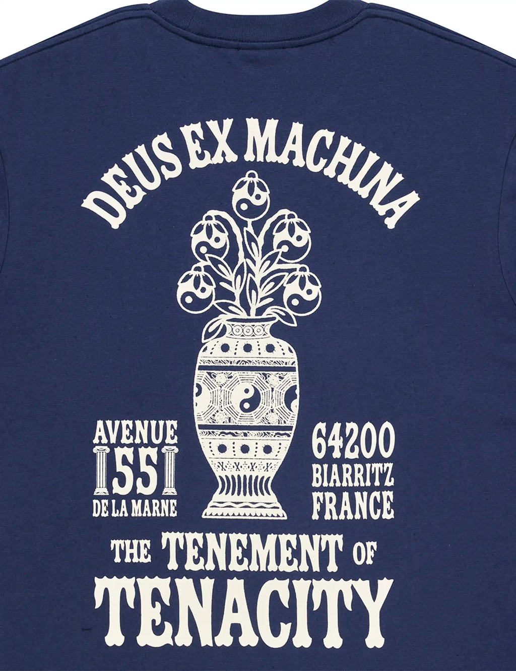 Biarritz Ceramic T-Shirt - Mechanic Blue