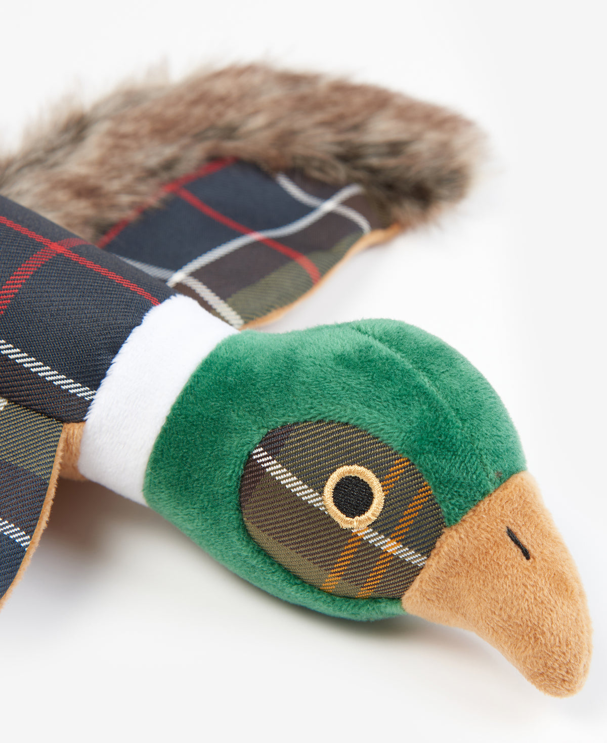 Barbour Pheasant Dog Toy - Classic Tartan