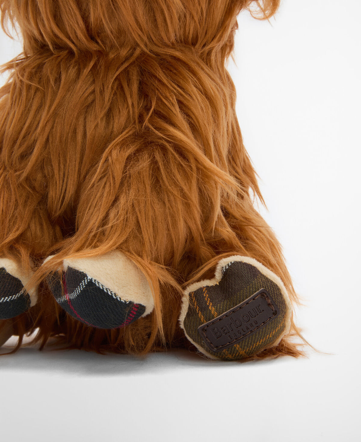 Barbour Highland Cow Dog Toy - Brown/Classic