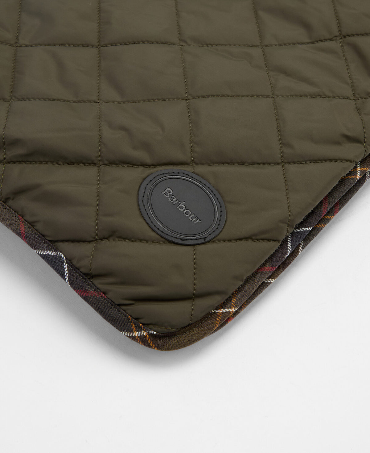 Barbour Dog Quilt and Fleece Blanket - Olive