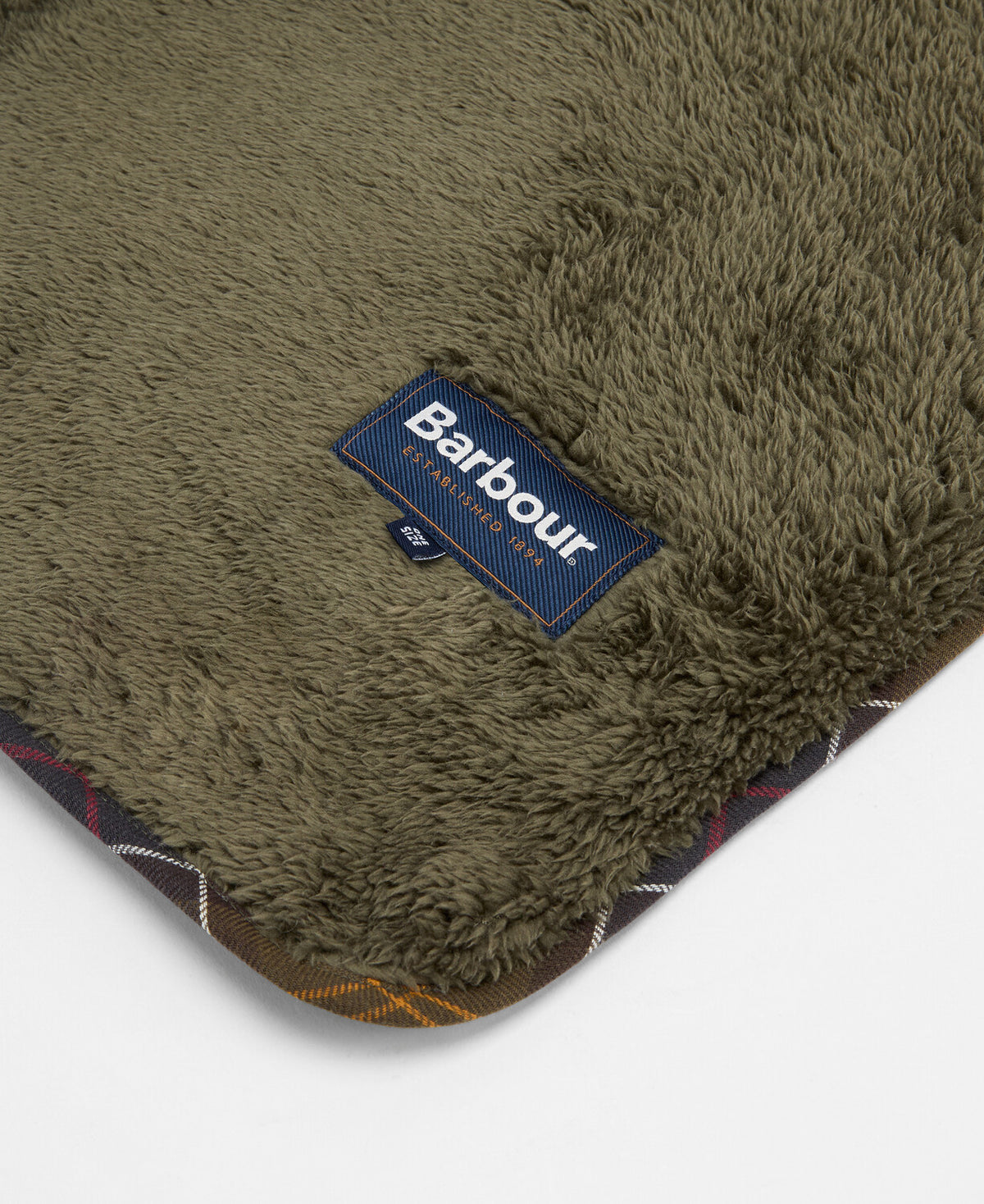 Barbour Dog Quilt and Fleece Blanket - Olive