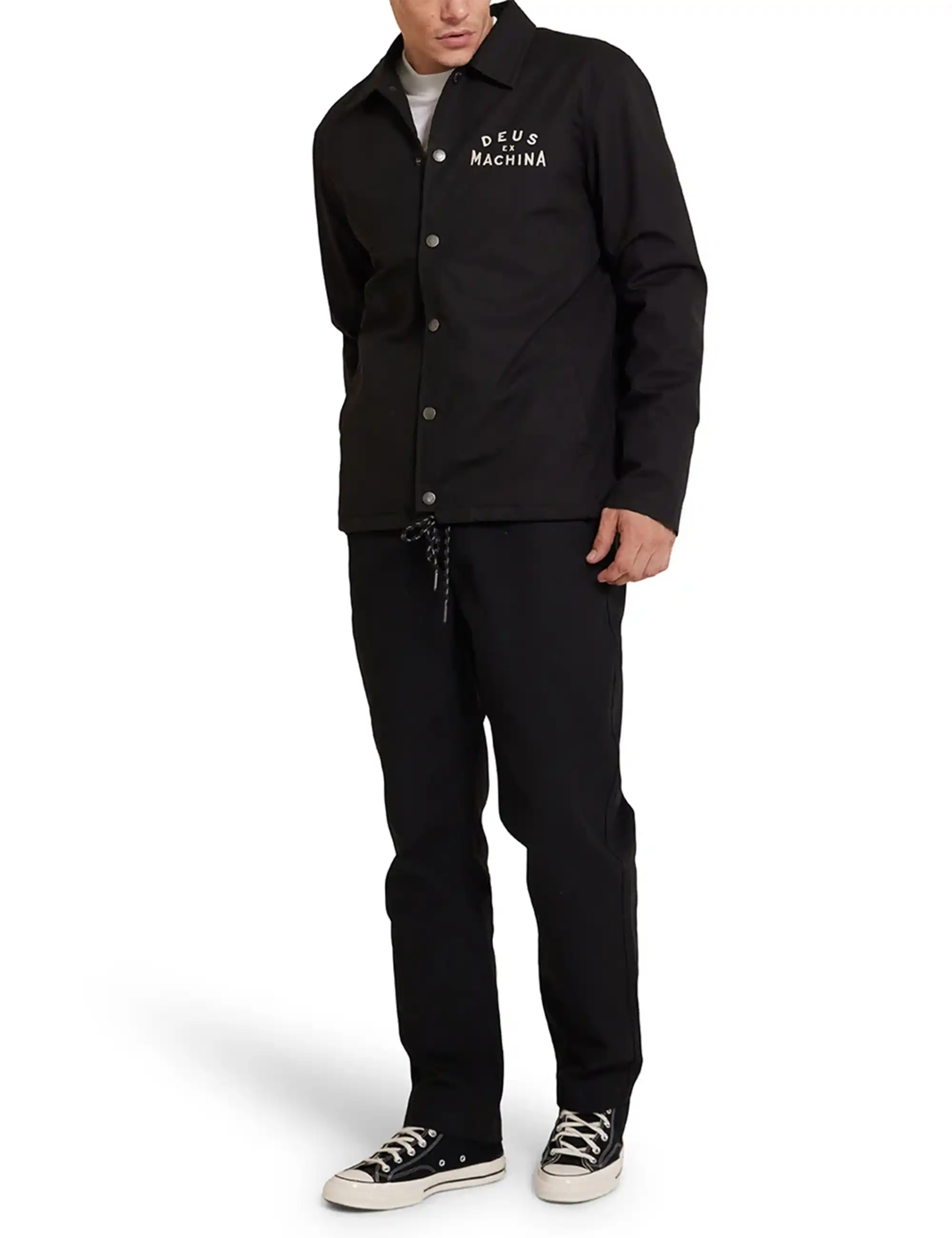 Deus Ex Machina Workshop 2.0 Coach Jacket - Black