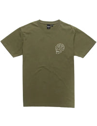 Venice Skull T-Shirt - Forest Green