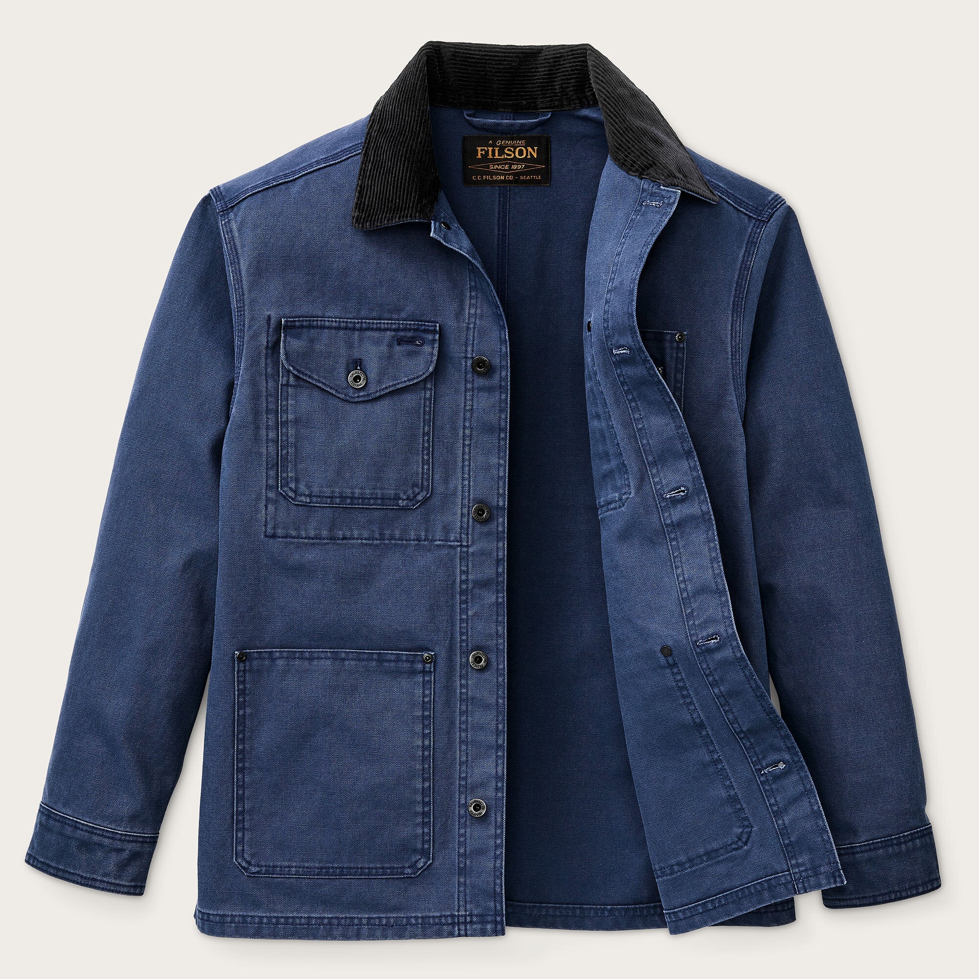 Filson Rustic Barn Coat - Indigo