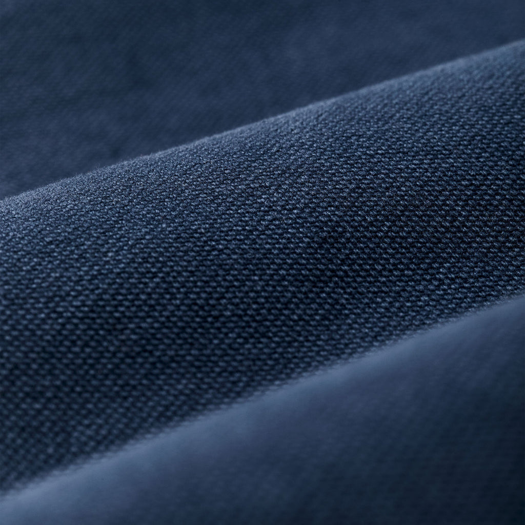Filson Rustic Canvas Barn Coat in Indigo, construction detail