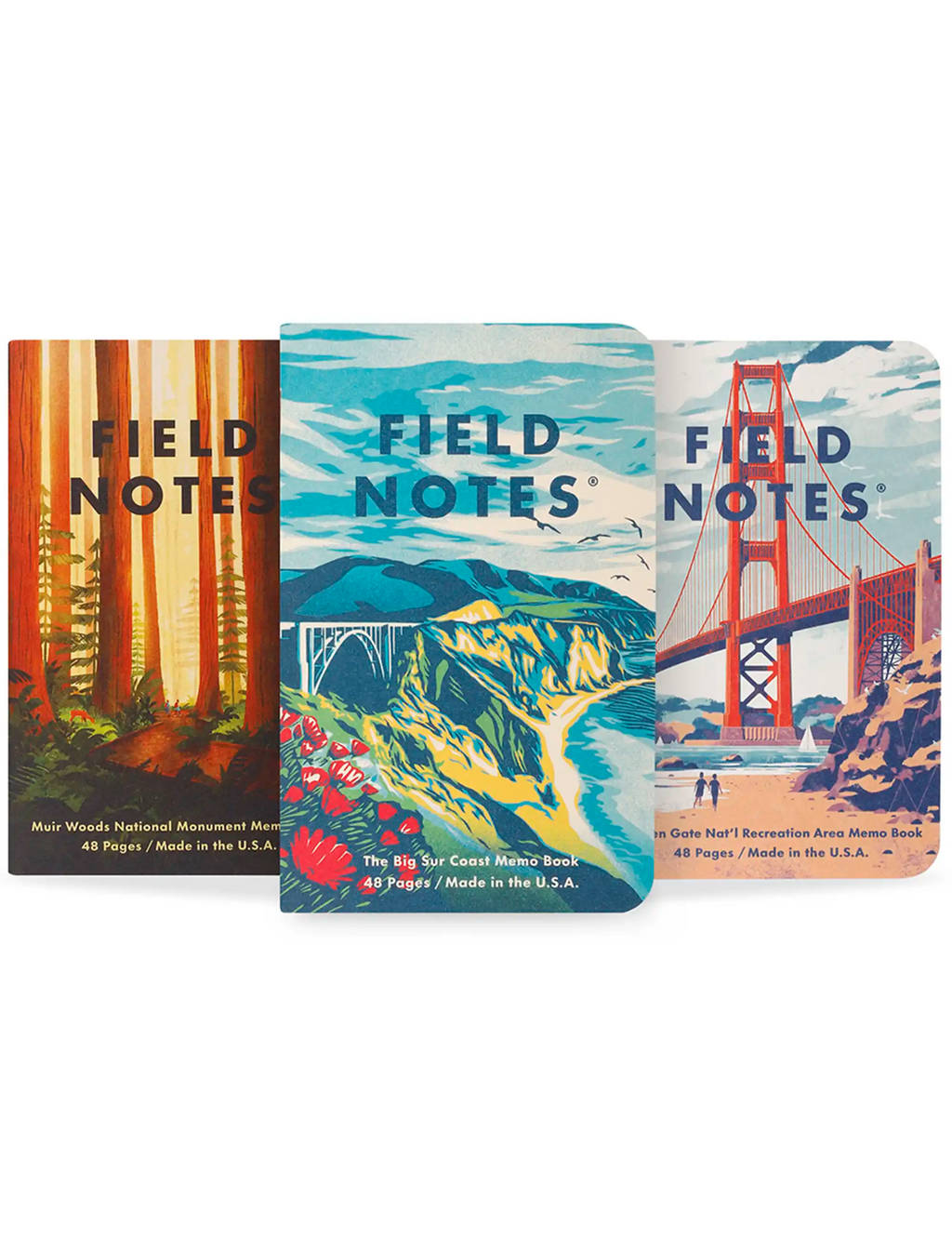 Explore America Memo Books - Series A: Northern California
