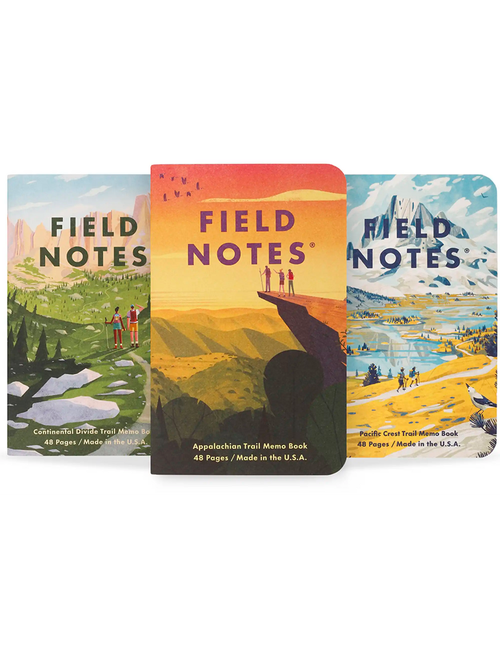 Explore America Memo Books - Series B: Triple Crown of Hiking