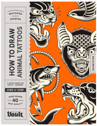 How to Draw Animal Tattoos Book by Kale James