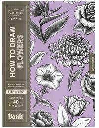How to Draw Flowers Book by James Kale