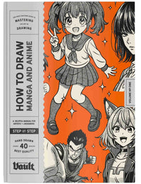 How to Draw Manga and Anime for Beginners Book by James Kale