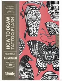 How to Draw Tattoo Flash Book by James Kale
