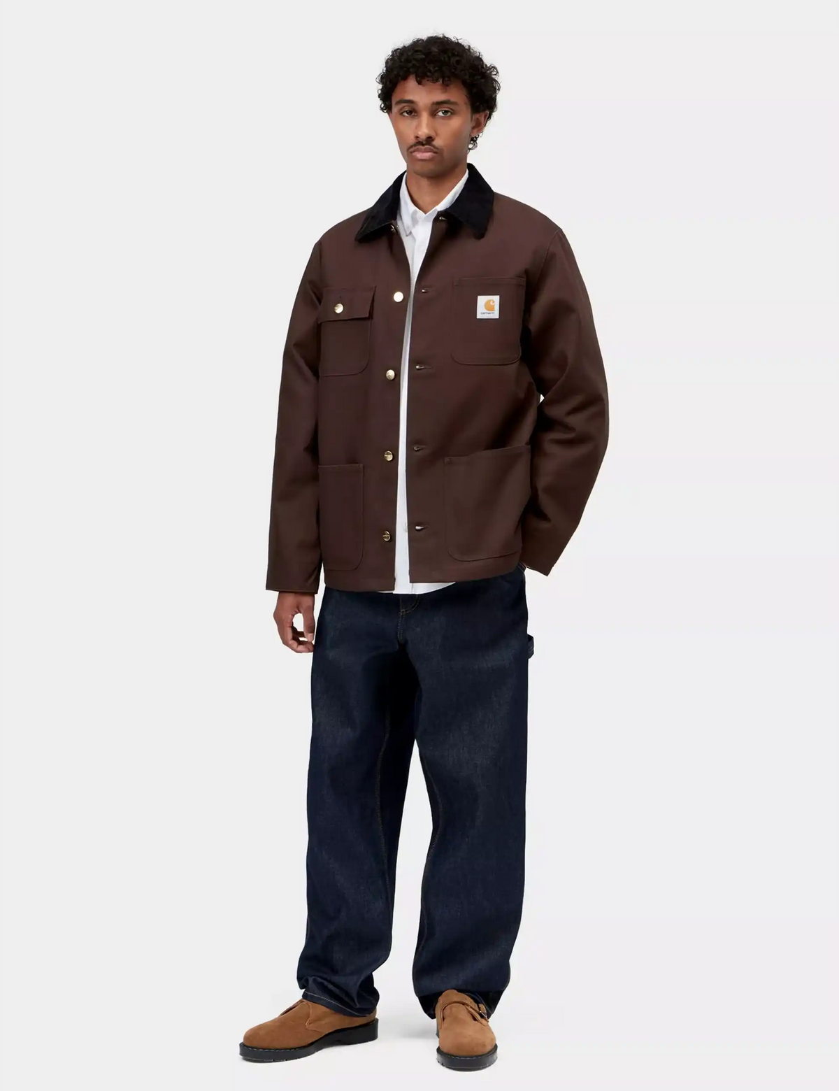 Carhartt WIP Michigan Coat (Winter) - Tobacco/Black
