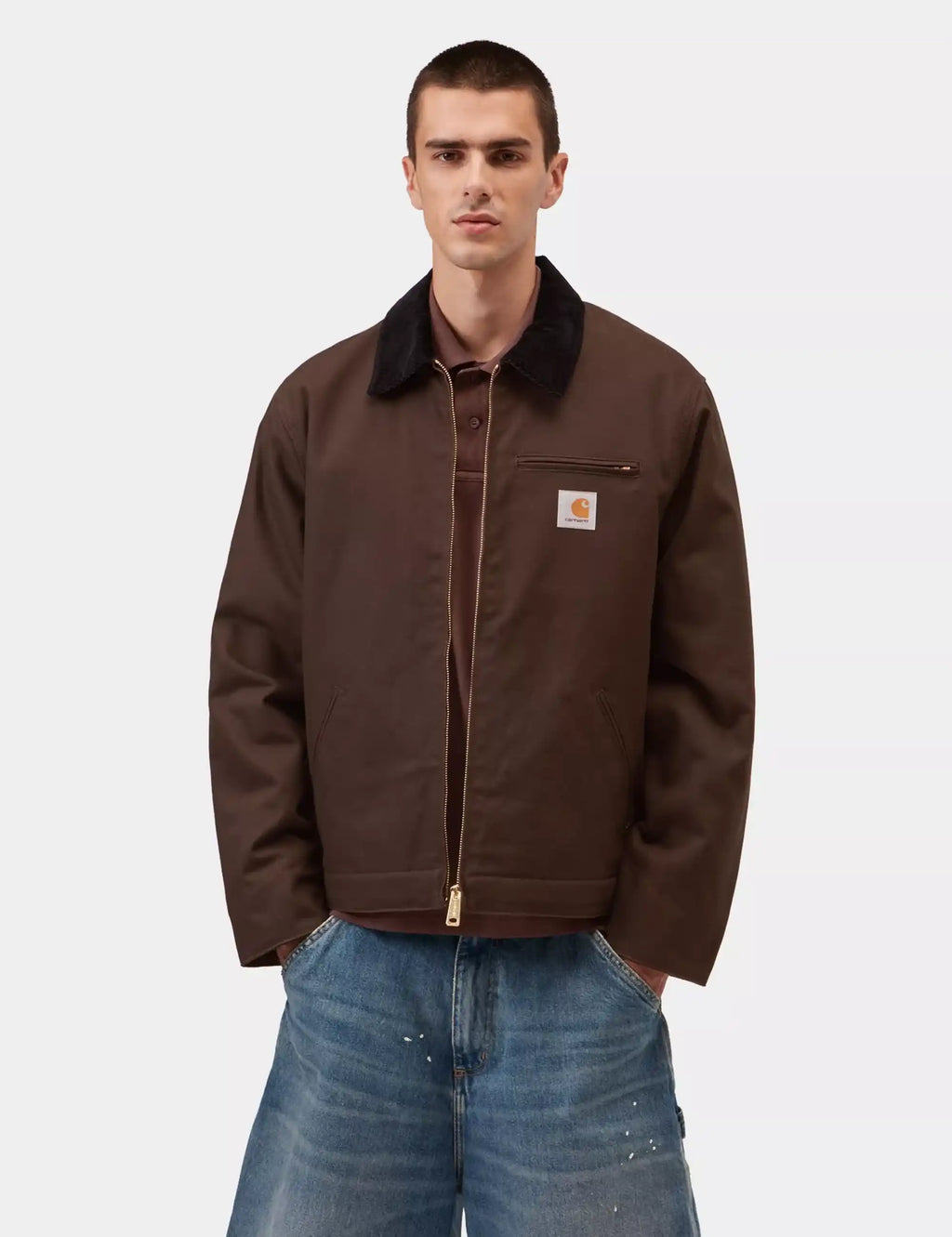 Detroit Jacket (Winter) - Tobacco/Black