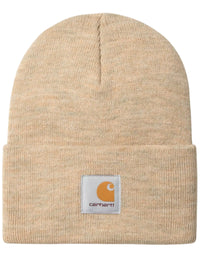 Acrylic Watch Beanie Hat - WIP Dusty H Heather