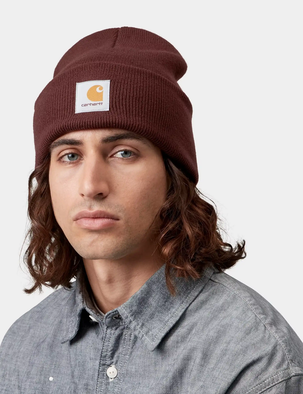 Acrylic Watch Beanie Hat - Amarone