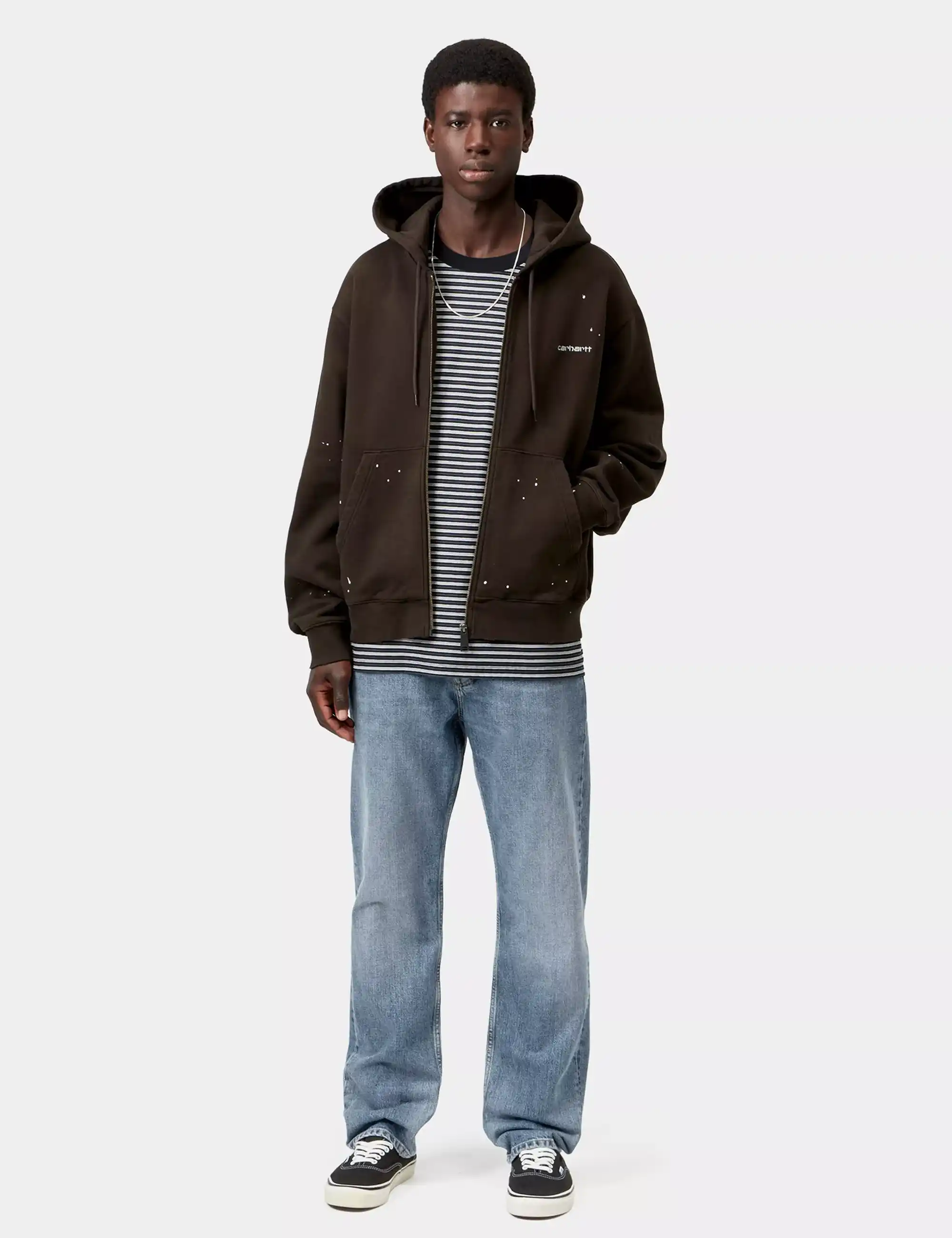 Carhartt WIP Marlow Denim Pant - Blue, Worn Bleached Wash