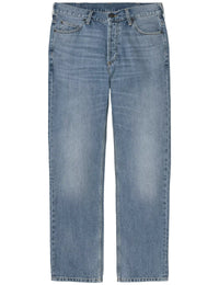 Marlow Denim Pant - Blue, Worn Bleached Wash