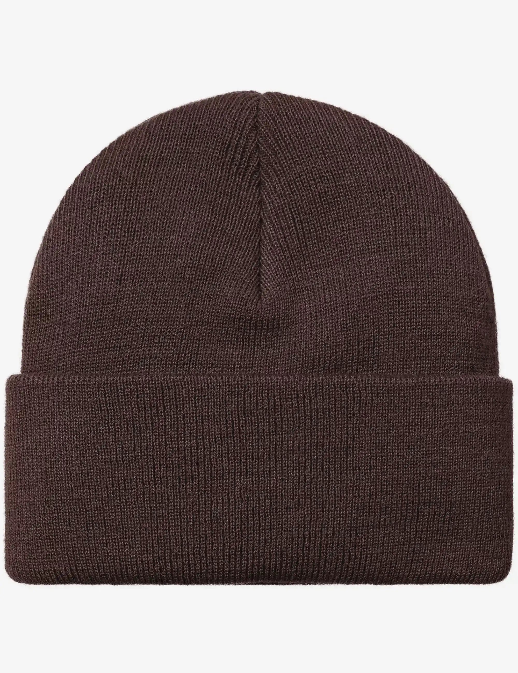 Carhartt WIP Chase Beanie Hat - Palisander/Gold