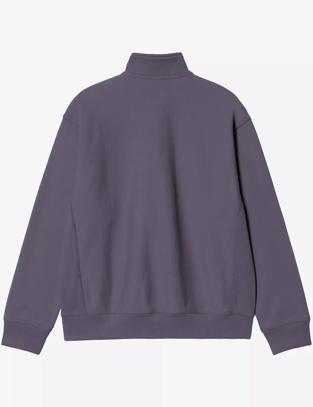 Shady purple half-zip hooded sweatshirt, back view