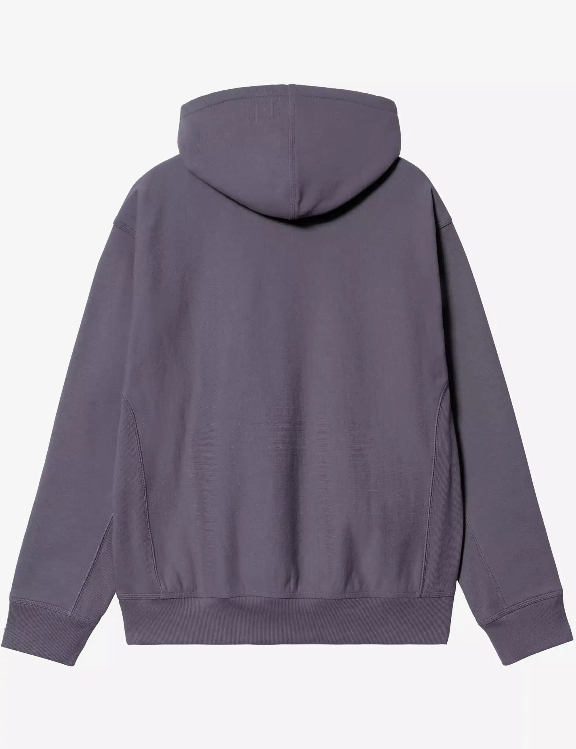 Carhartt WIP American Script Hooded Sweatshirt - Shady Purple