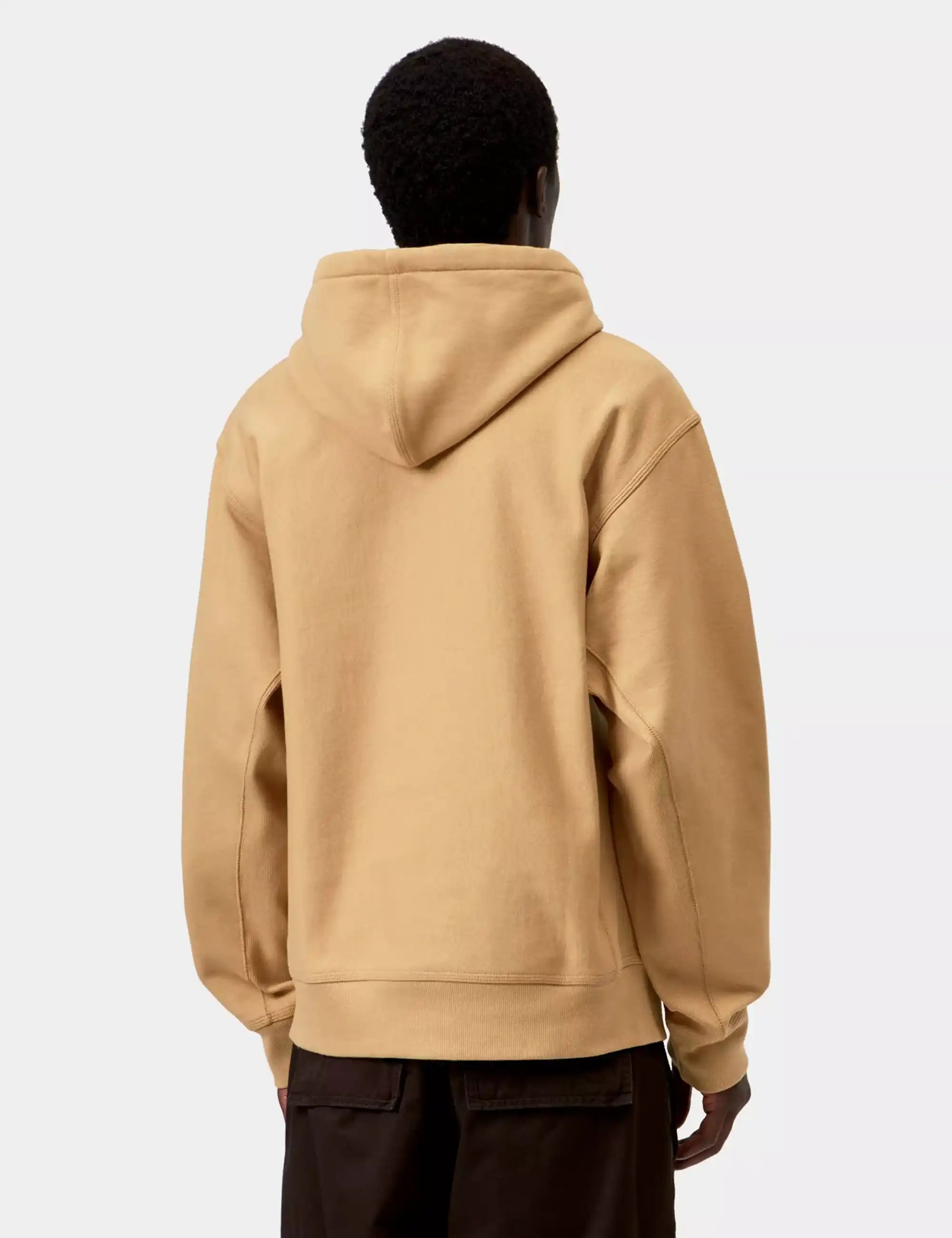Carhartt WIP Carhartt WIP American Script Hooded Sweatshirt - WIP Dusty H