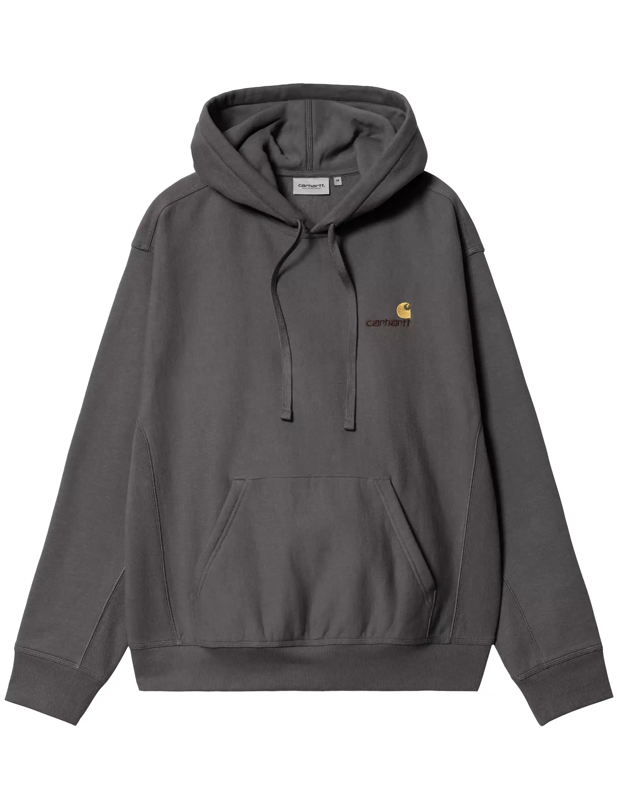 Carhartt WIP Carhartt WIP American Script Hooded Sweatshirt - Graphite