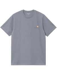 American Script T-Shirt - Shady Blue