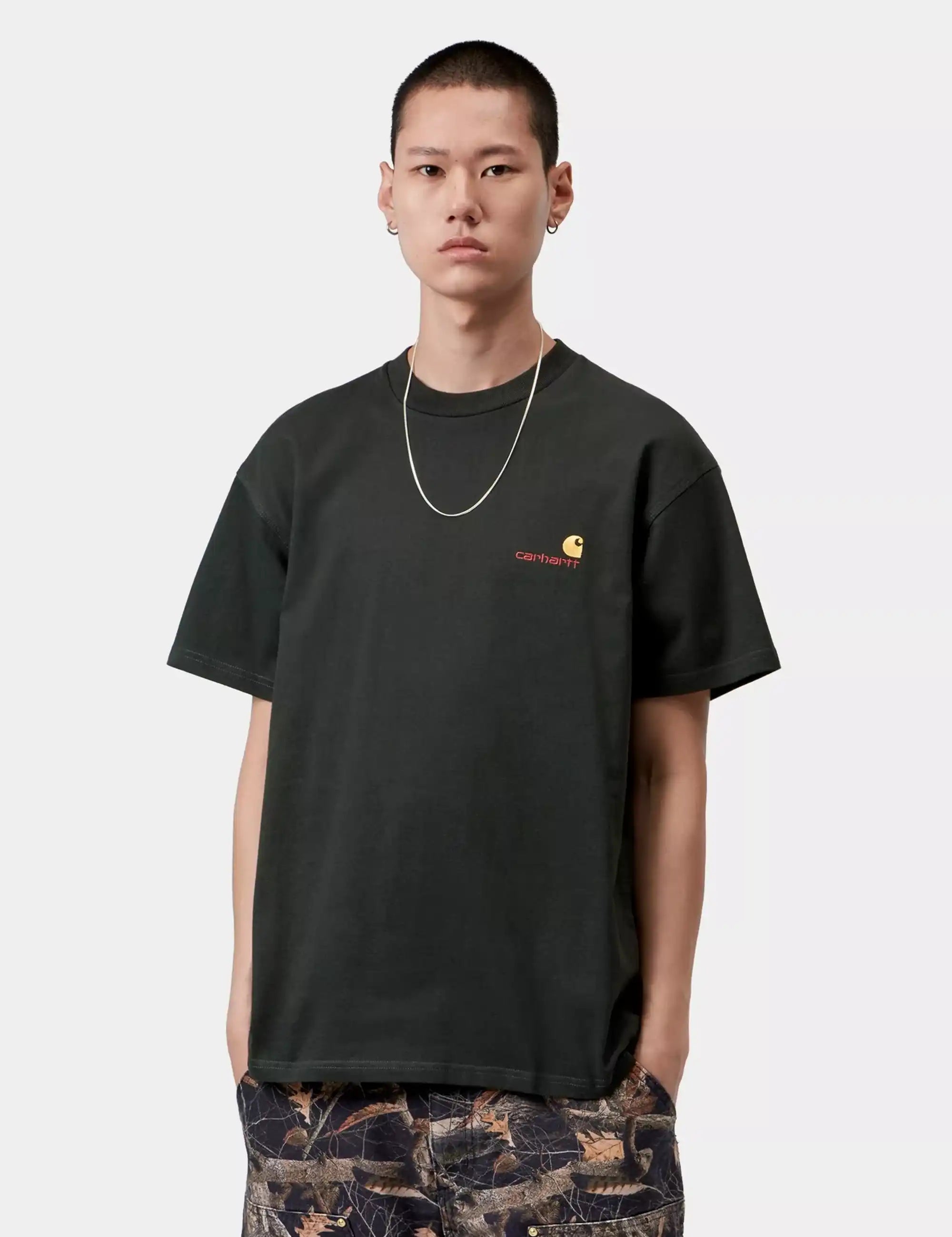 Carhartt WIP Carhartt WIP American Script T-Shirt - Raven