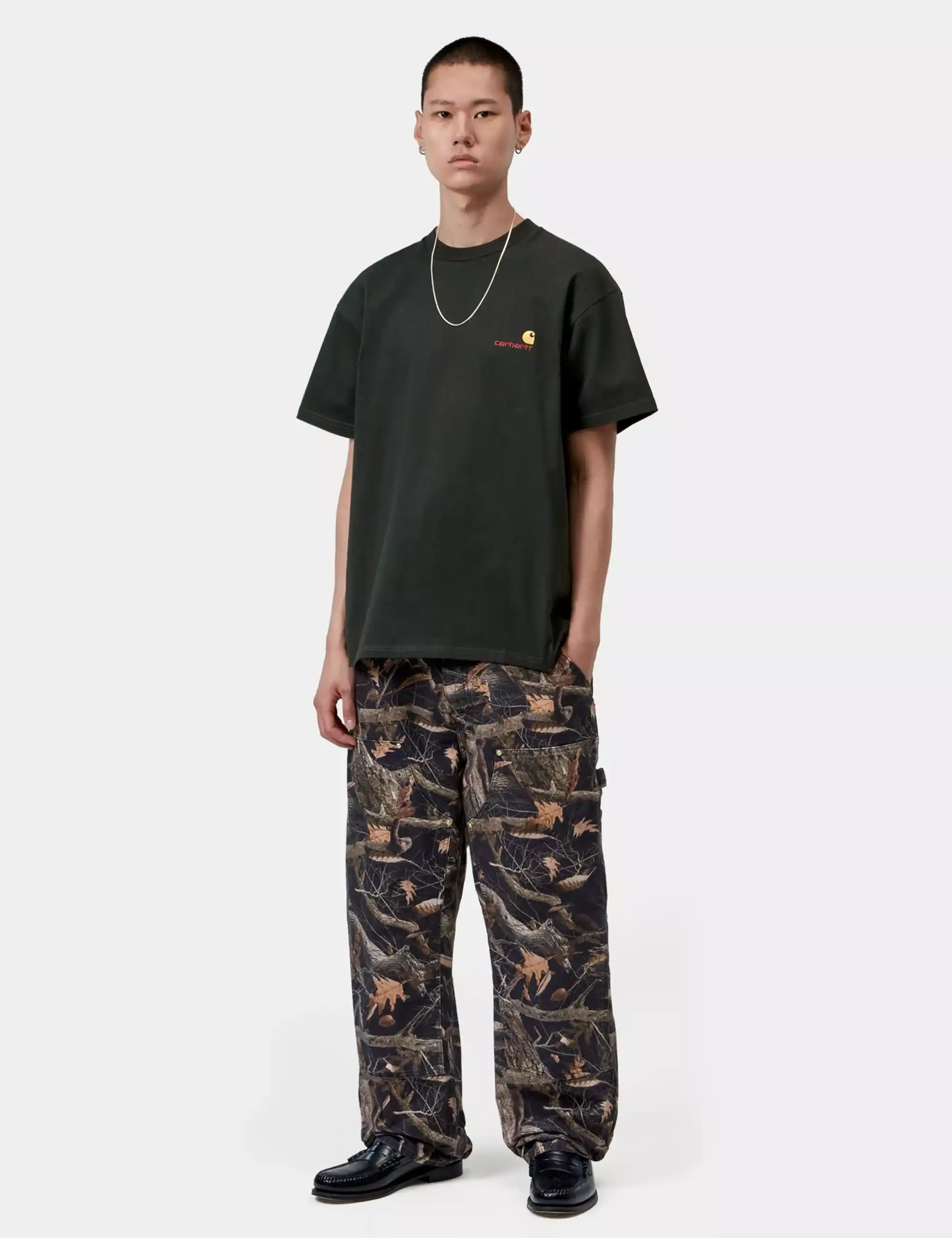 Carhartt WIP Carhartt WIP American Script T-Shirt - Raven