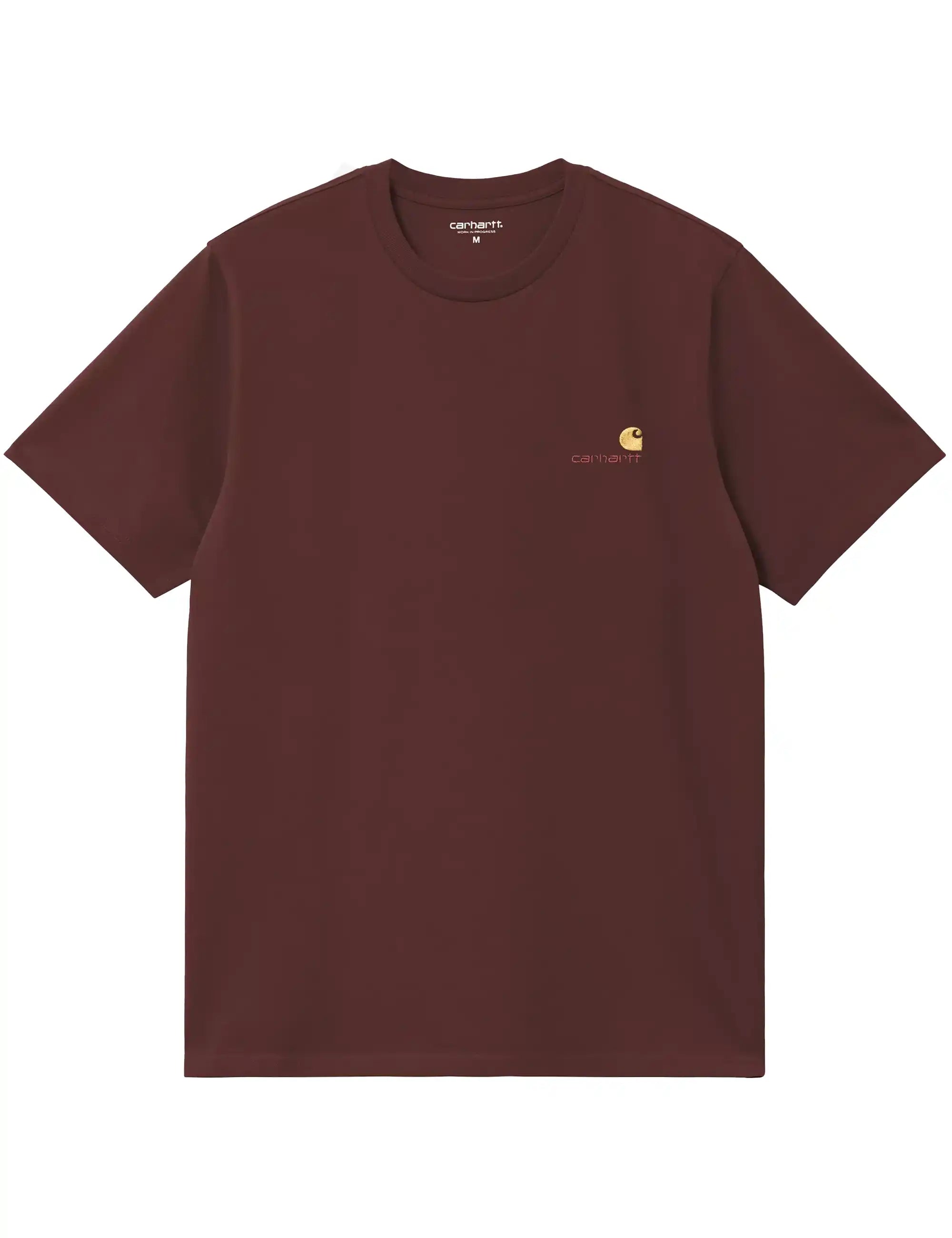 Carhartt WIP Carhartt WIP American Script T-Shirt - Amarone
