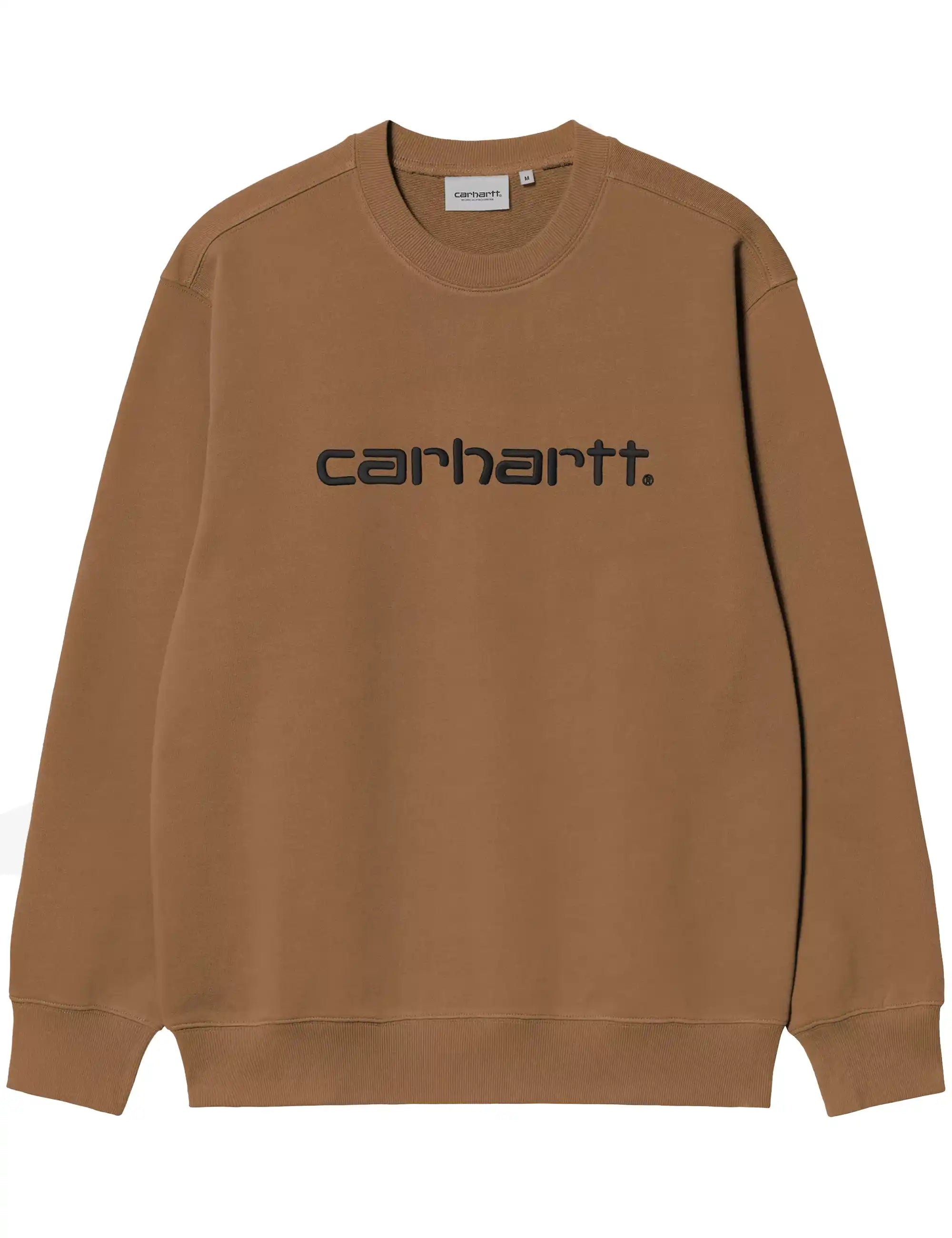 Carhartt WIP Carhartt Crew Sweatshirt - WIP H Brown/Black