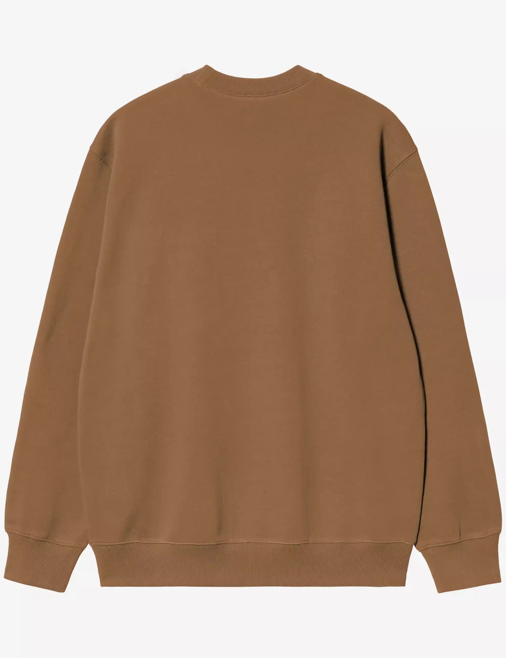 Carhartt WIP Carhartt Crew Sweatshirt - WIP H Brown/Black