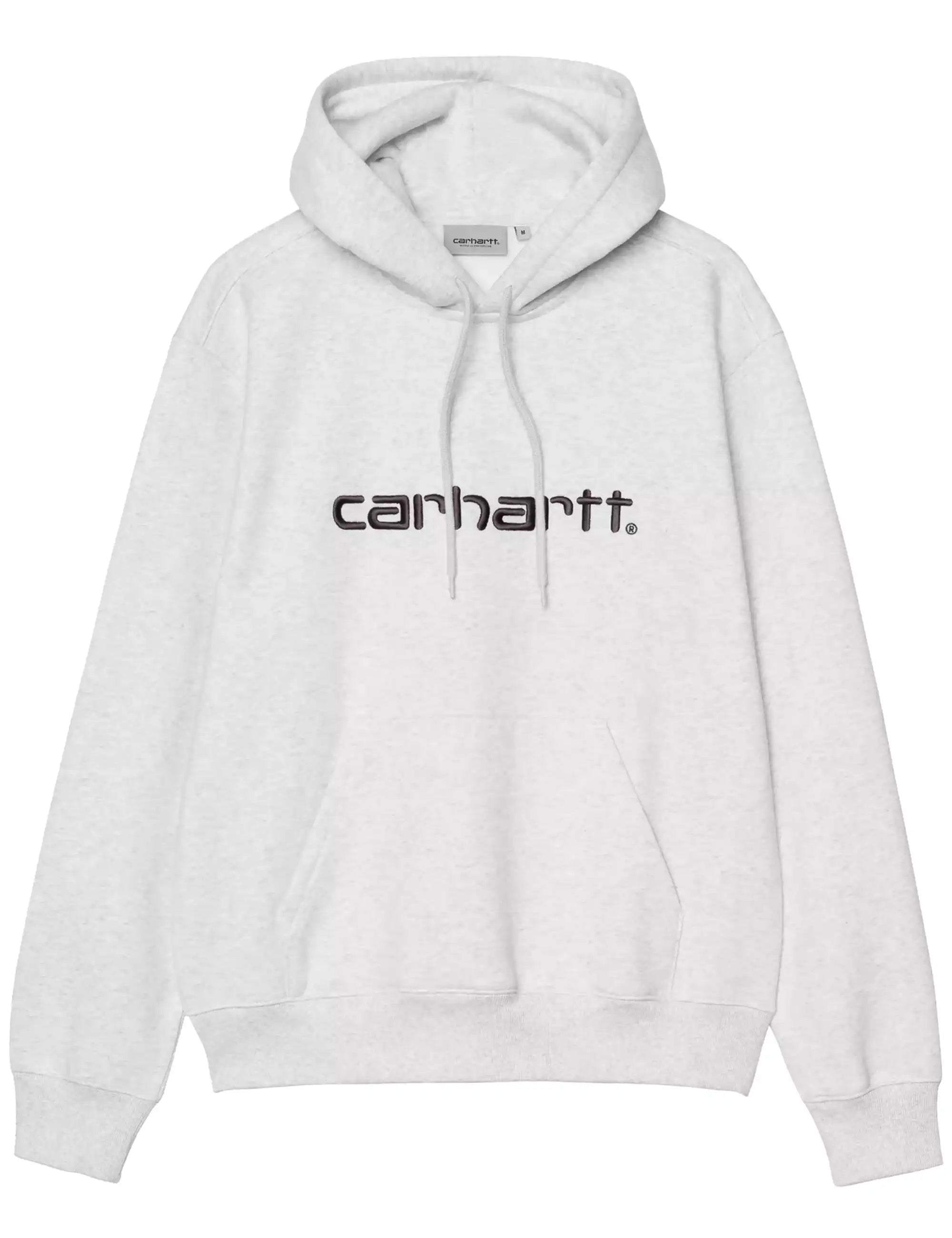 Carhartt WIP Carhartt Hooded Sweatshirt - Ash Heather/Graphite