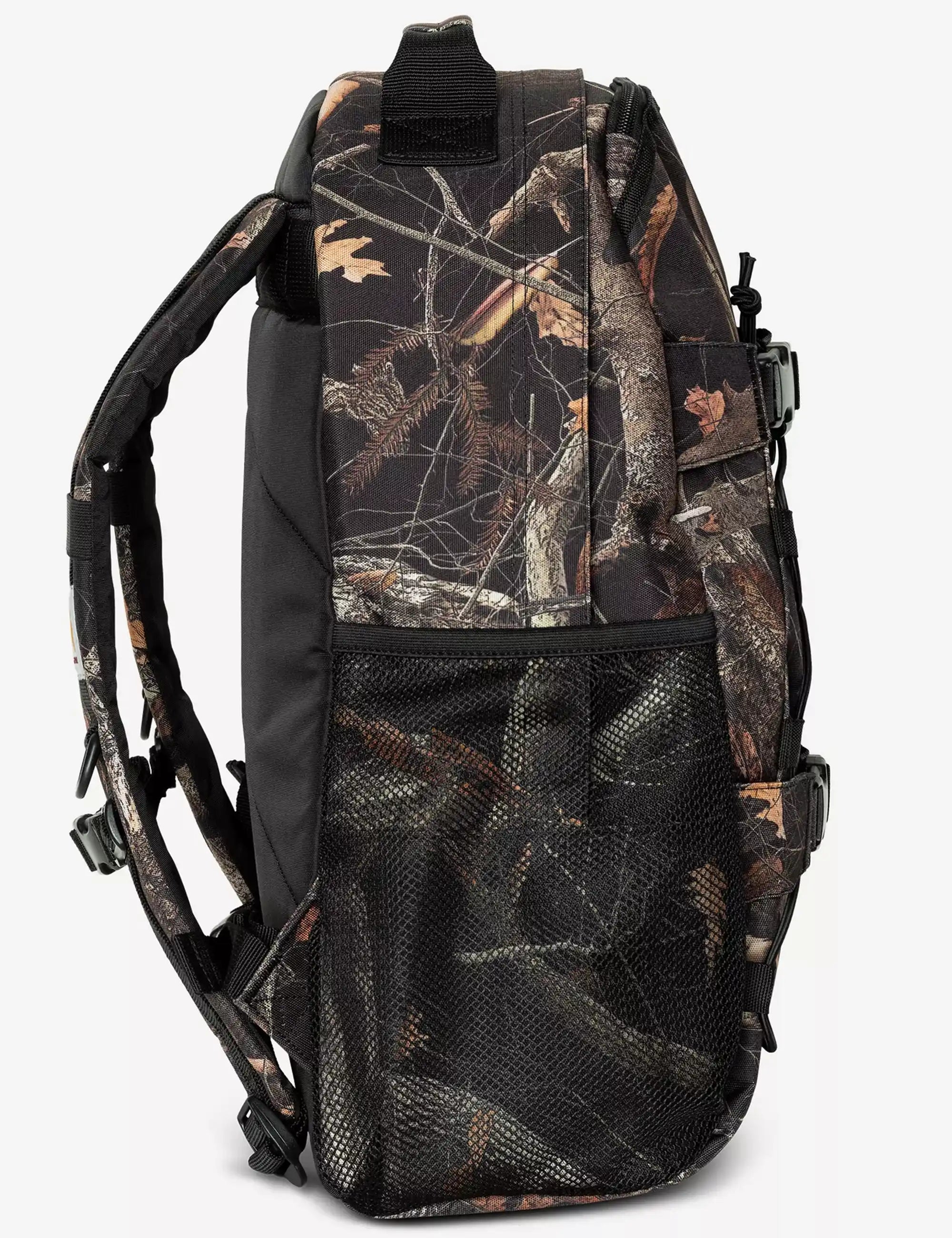 Carhartt WIP Kickflip Backpack 25L - Camo Feather Tree, Black