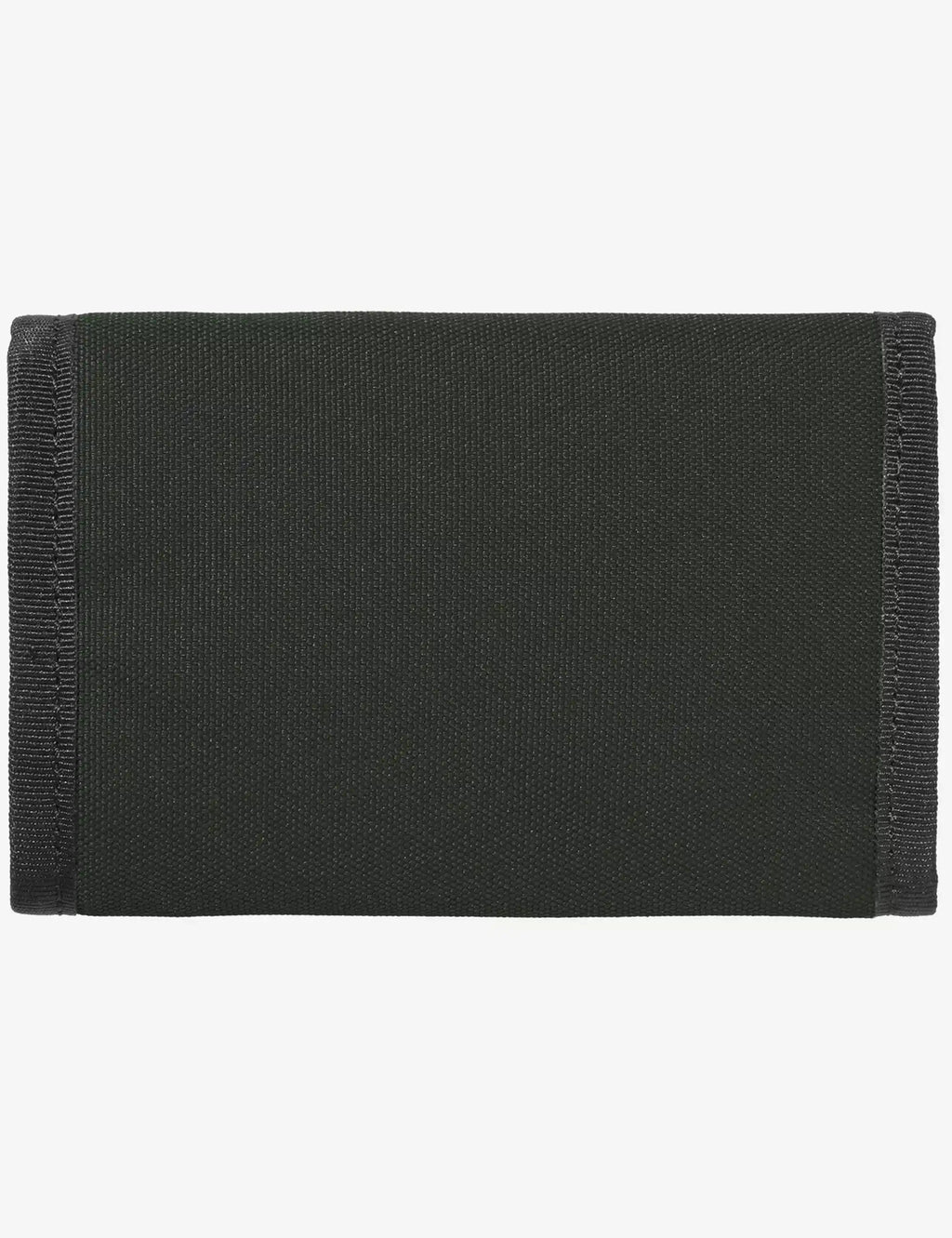 Carhartt Alec wallet in dark fabric, plain back with stitched edge