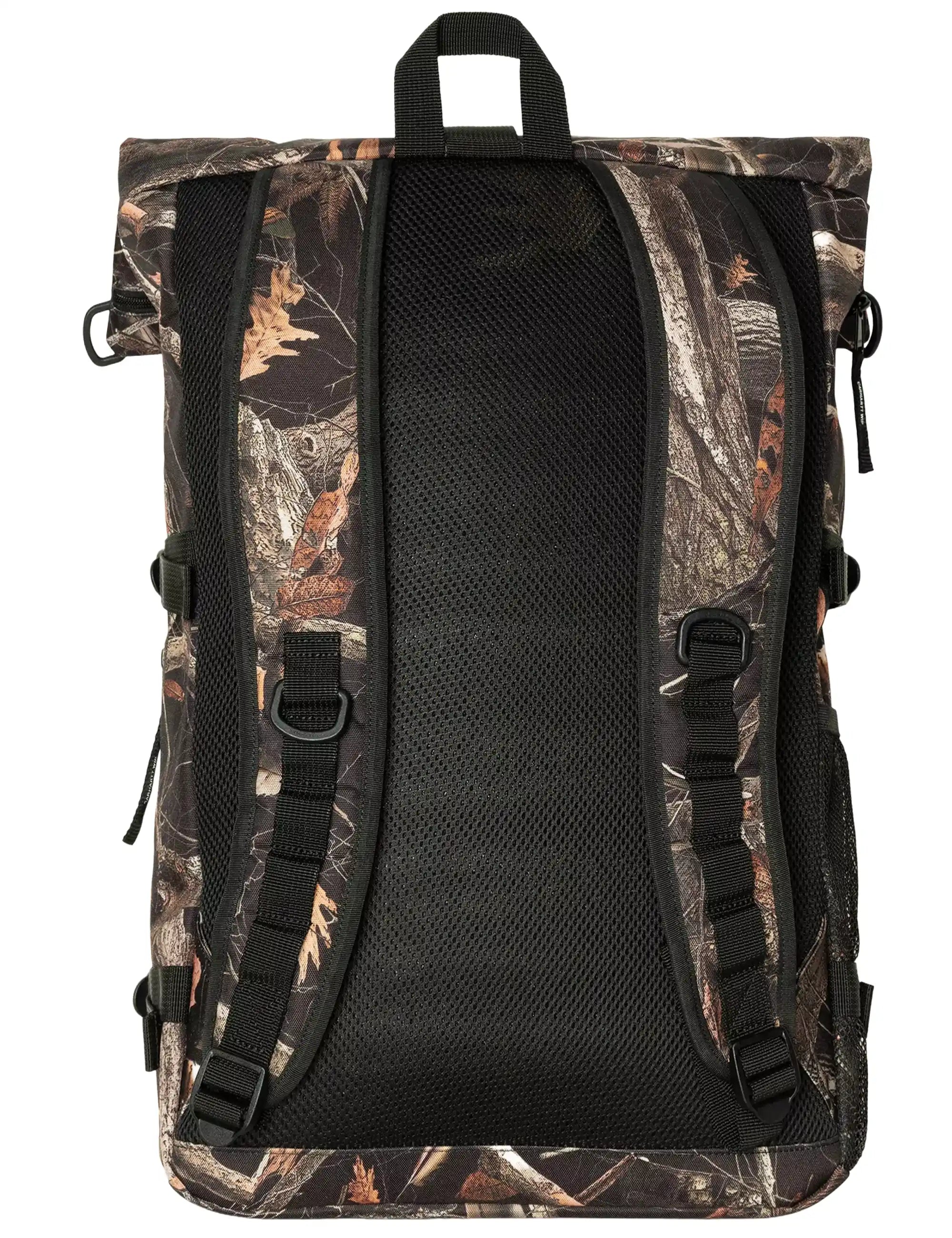 Carhartt WIP Philis Backpack 22L - Camo Feather Tree, Black