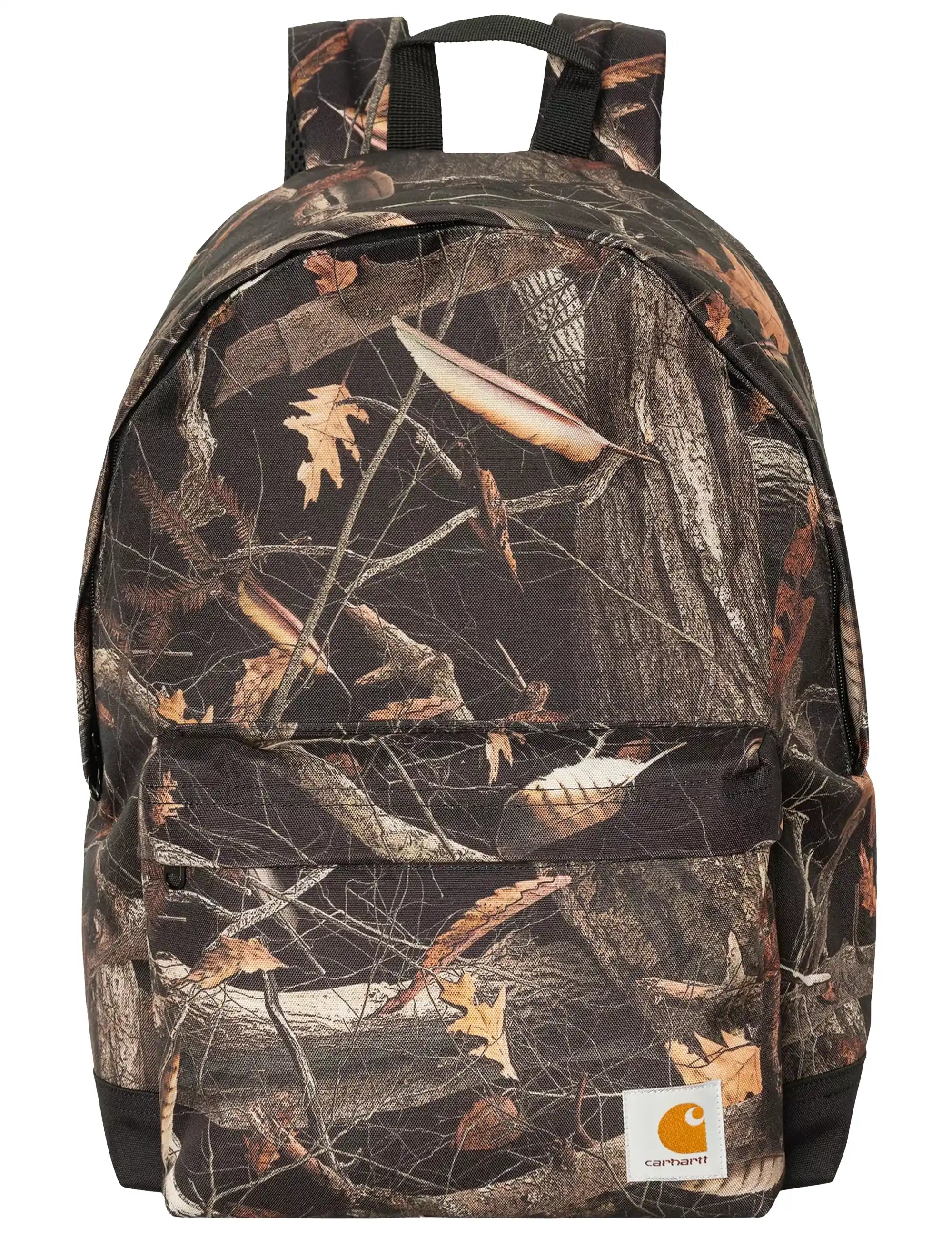 Carhartt WIP Jake Backpack 18L - Camo Feather Tree, Black