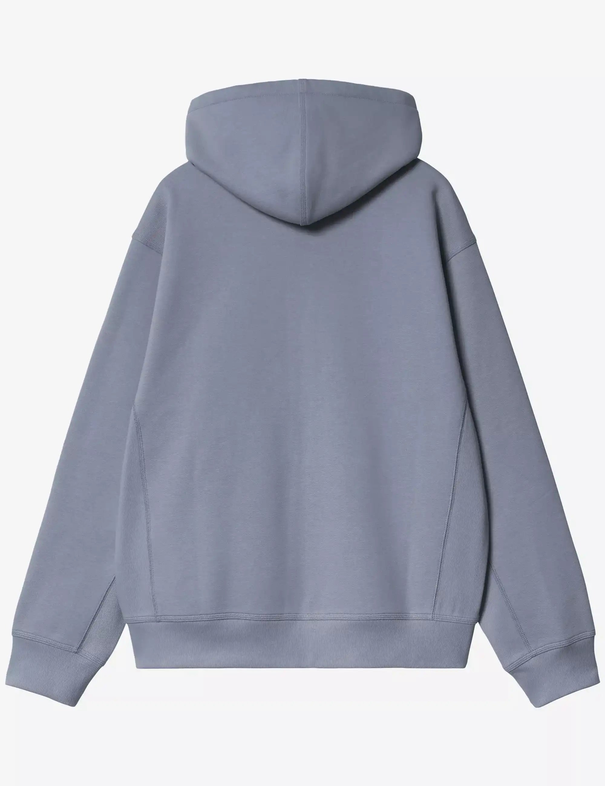 Carhartt WIP American Script Hooded Jacket - Shady Blue