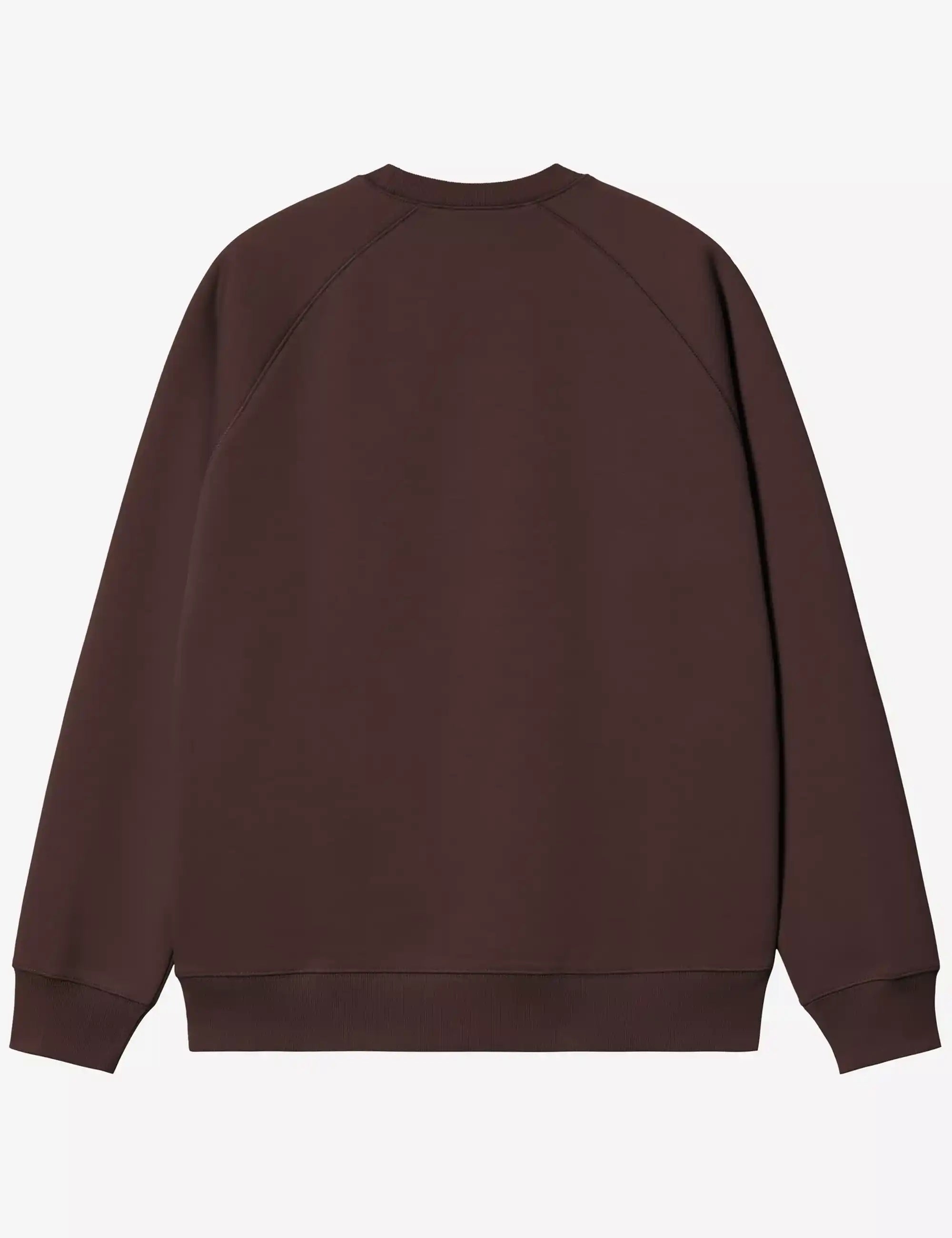 Carhartt WIP Chase Crew Sweatshirt - Palisander/Gold