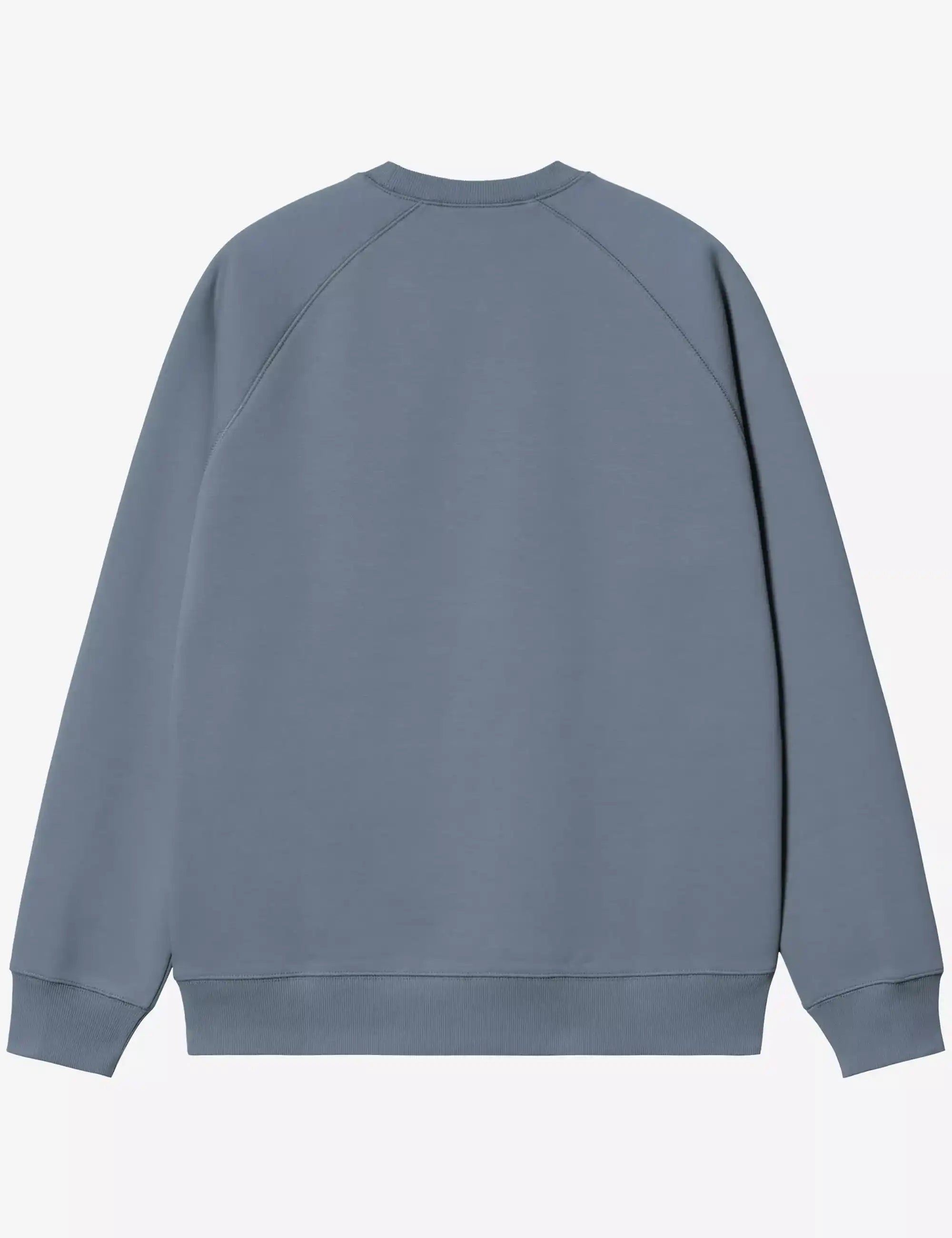 Carhartt WIP Chase Crew Sweatshirt - Icesheet/Gold