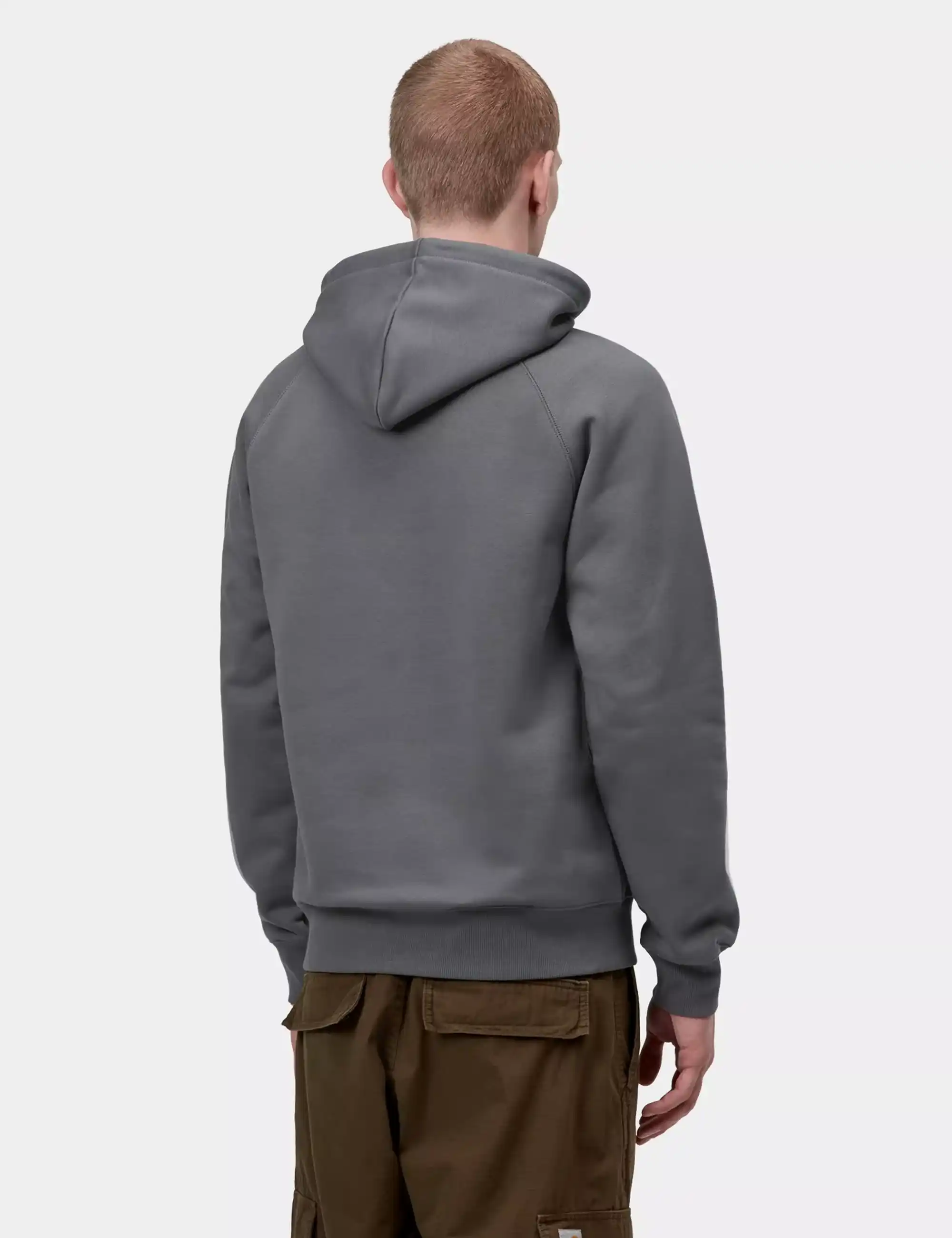 Carhartt WIP Chase Hooded Sweatshirt - Styx/Gold